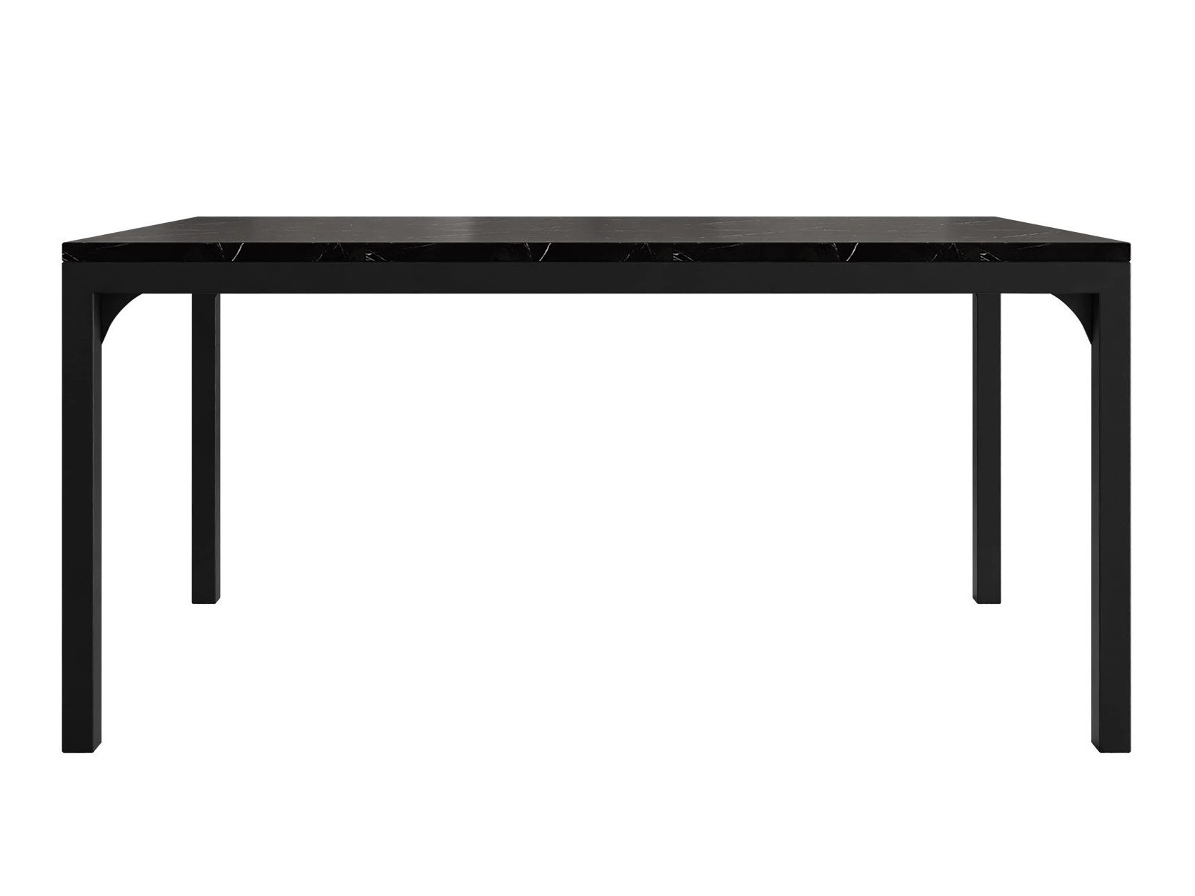 Coffee table Oswego 138 (Black marble + Black)