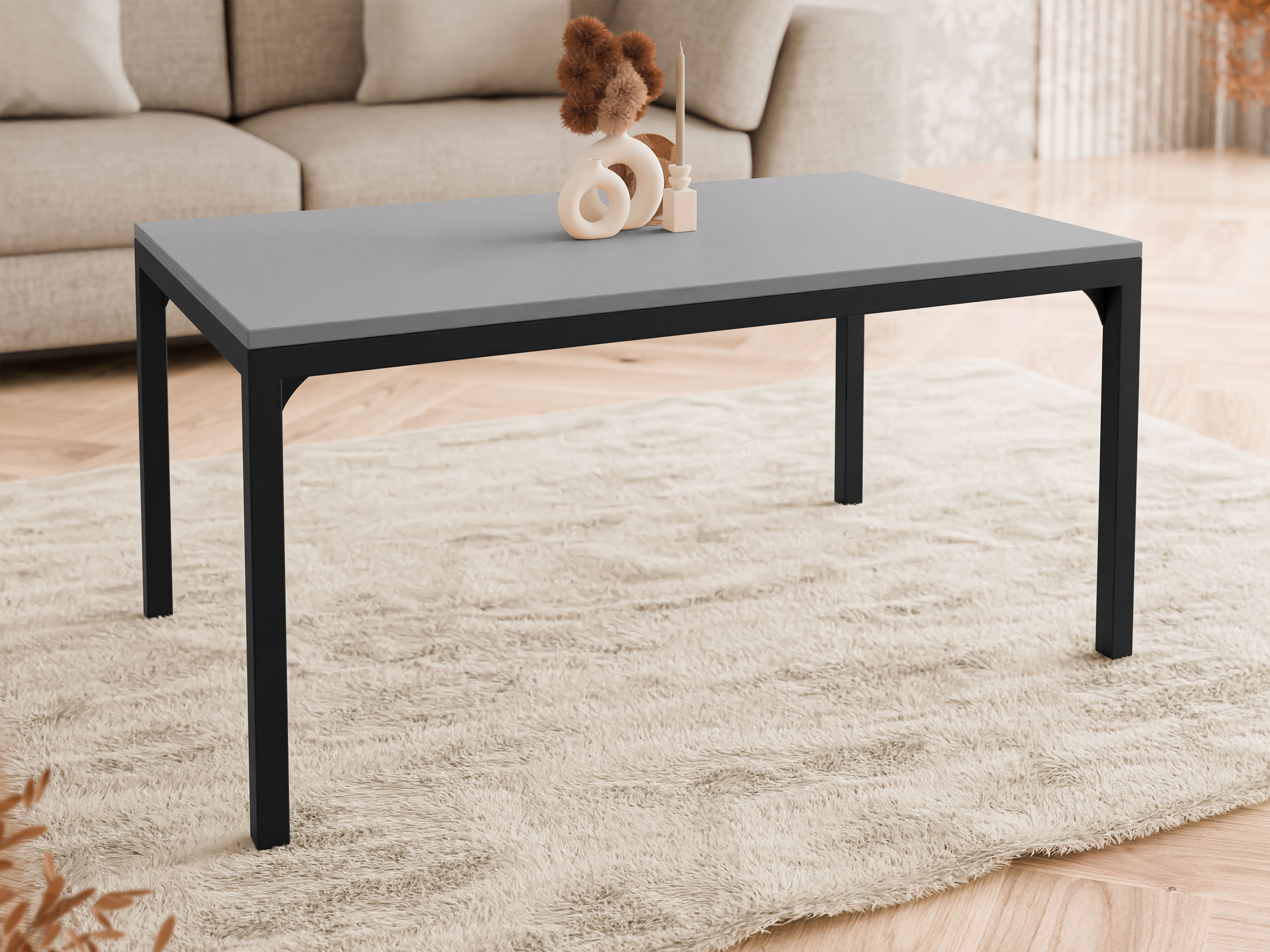 Coffee table Oswego 138 (Graphite + Black)