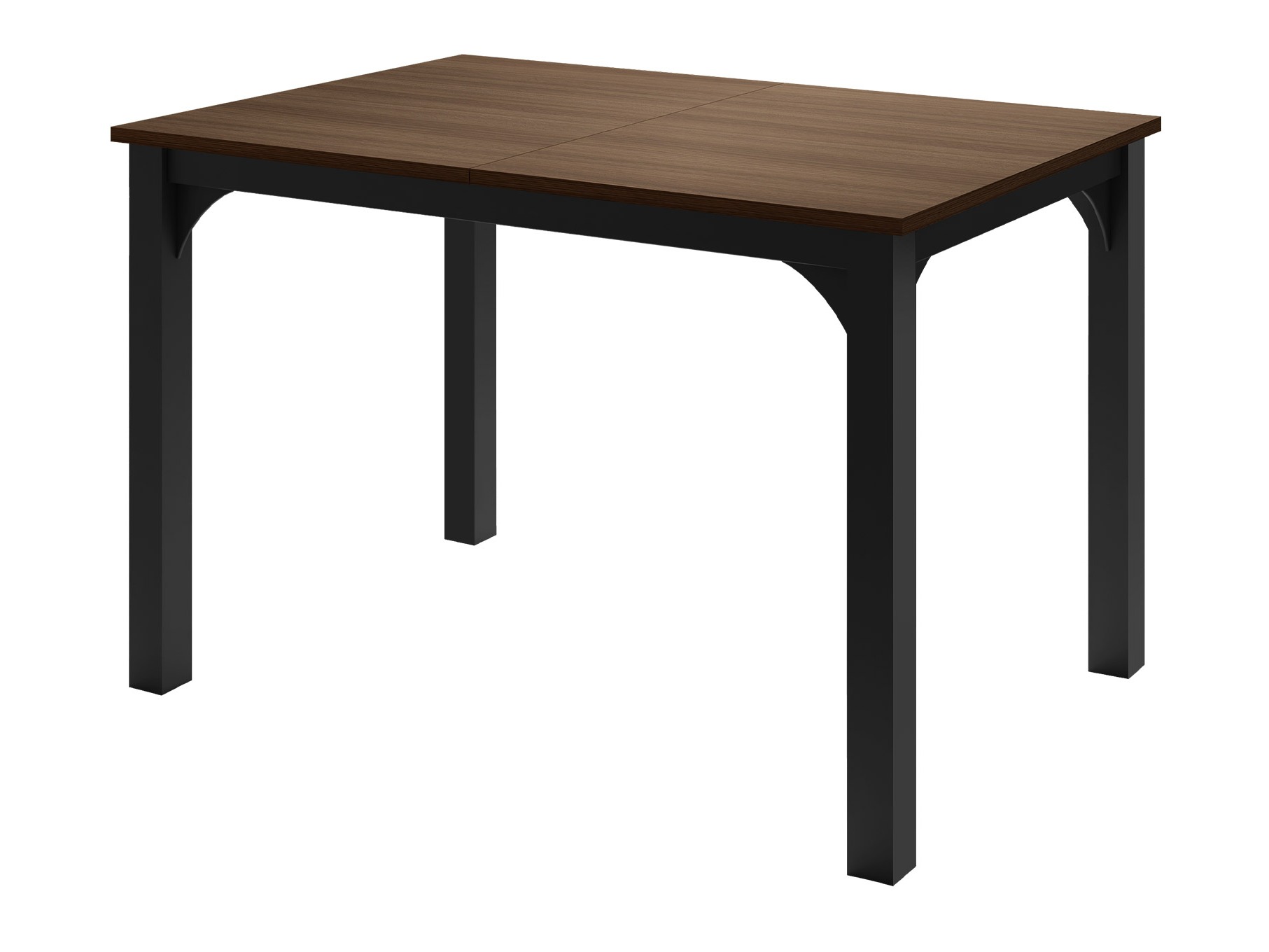 Table Oswego 135 (Walnut + Black)
