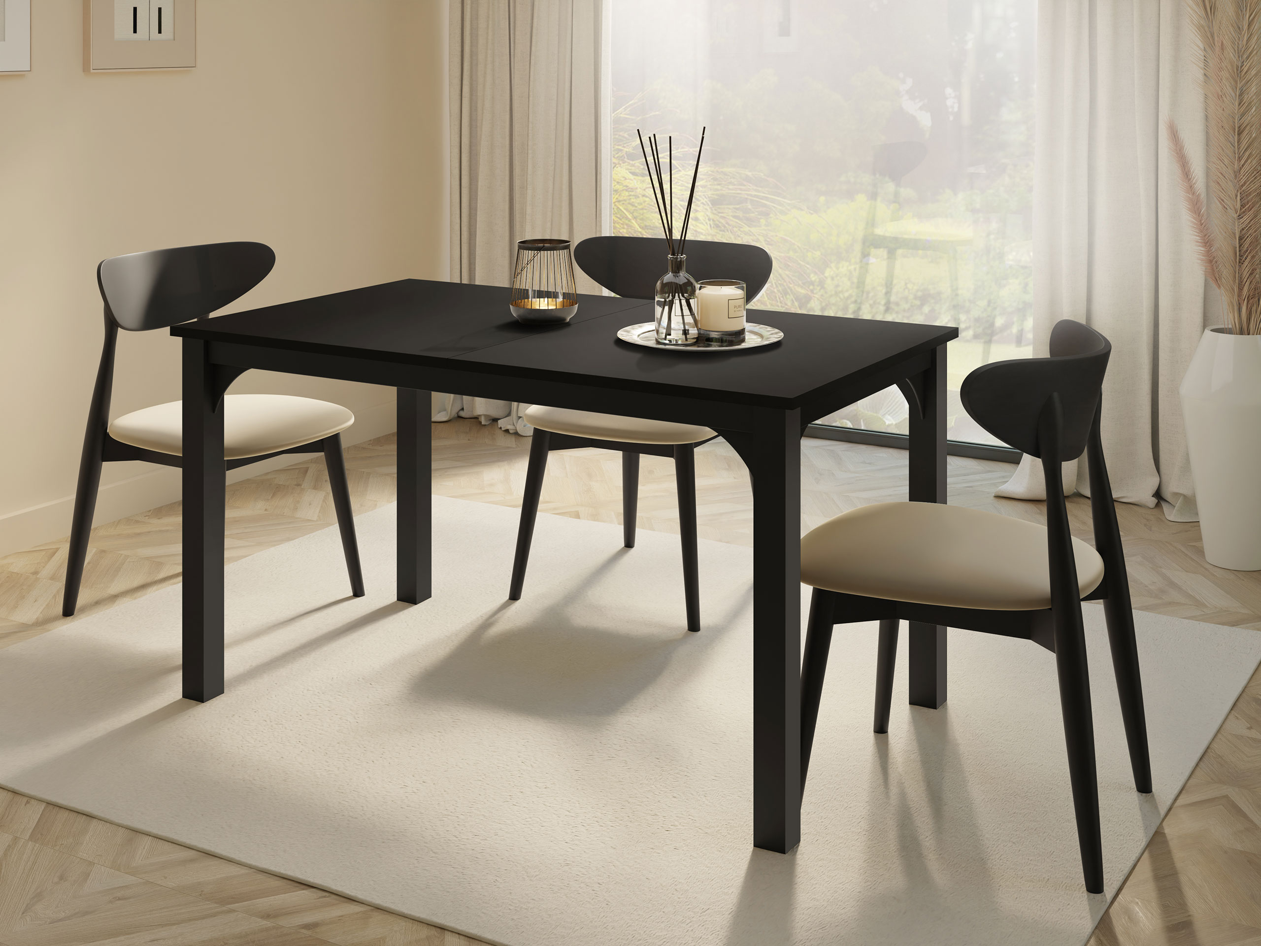 Table Oswego 136 (Black)