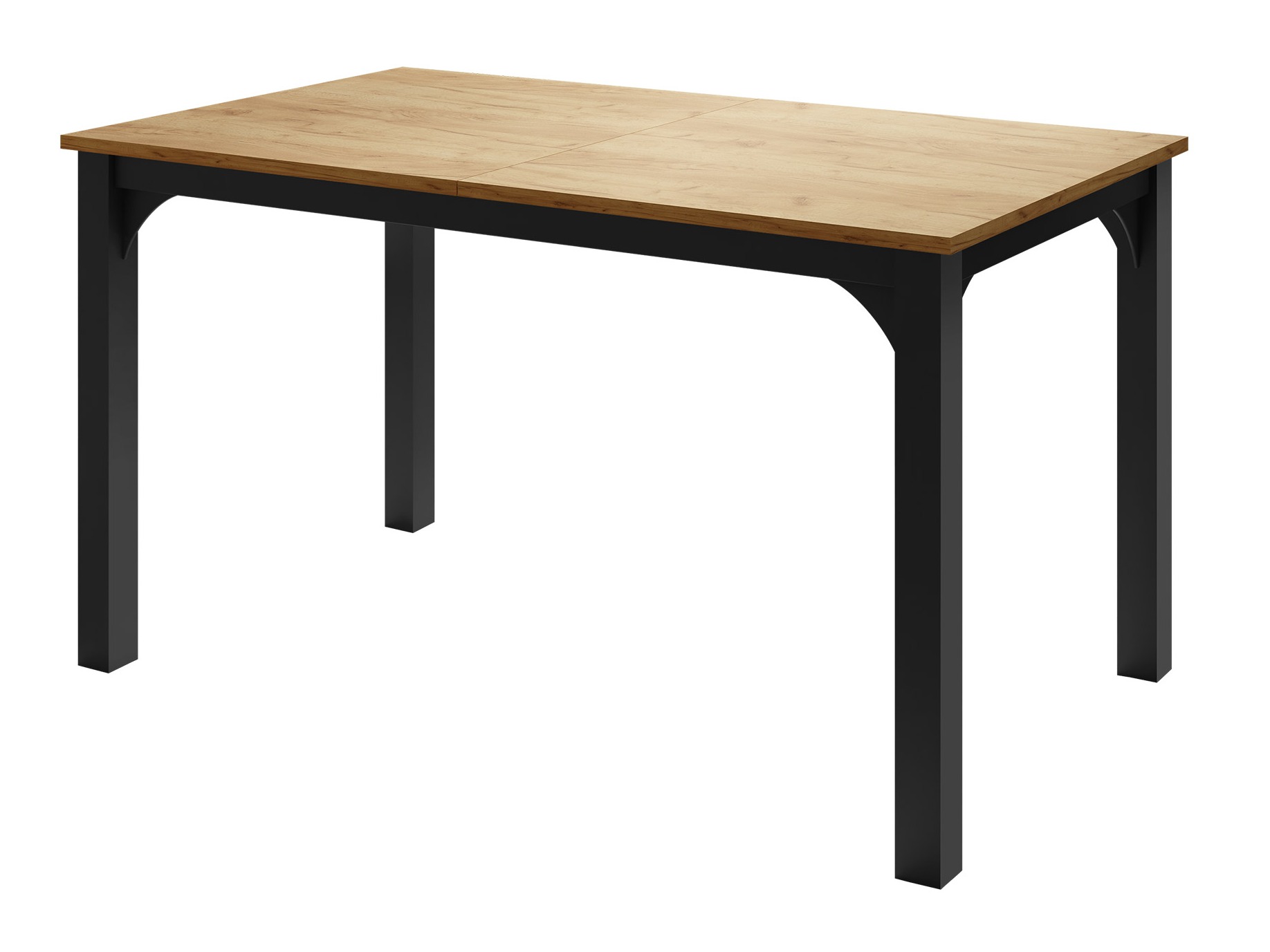 Table Oswego 136 (Craft golden oak + Black)