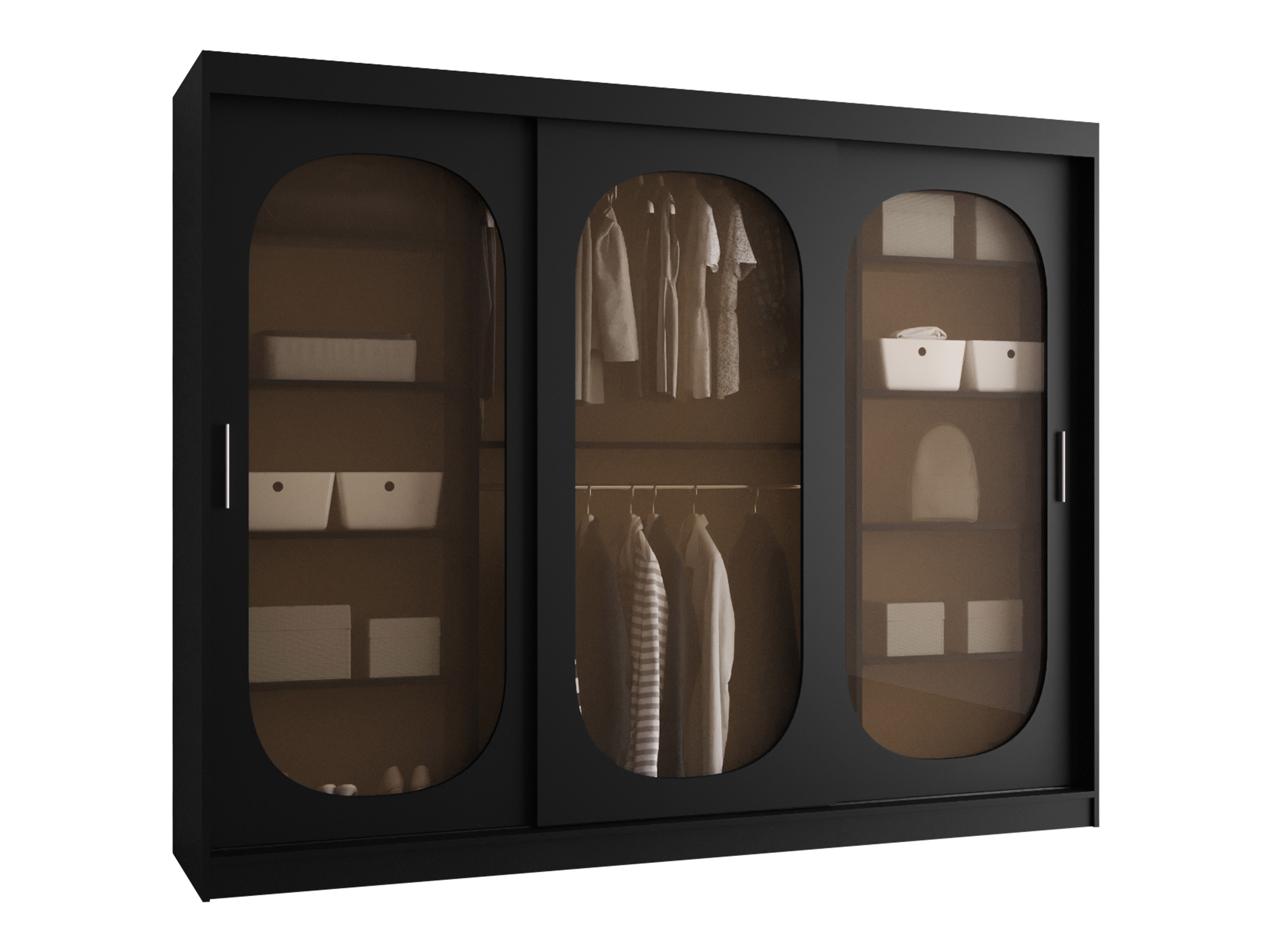 Wardrobe Hartford 522 (Black)