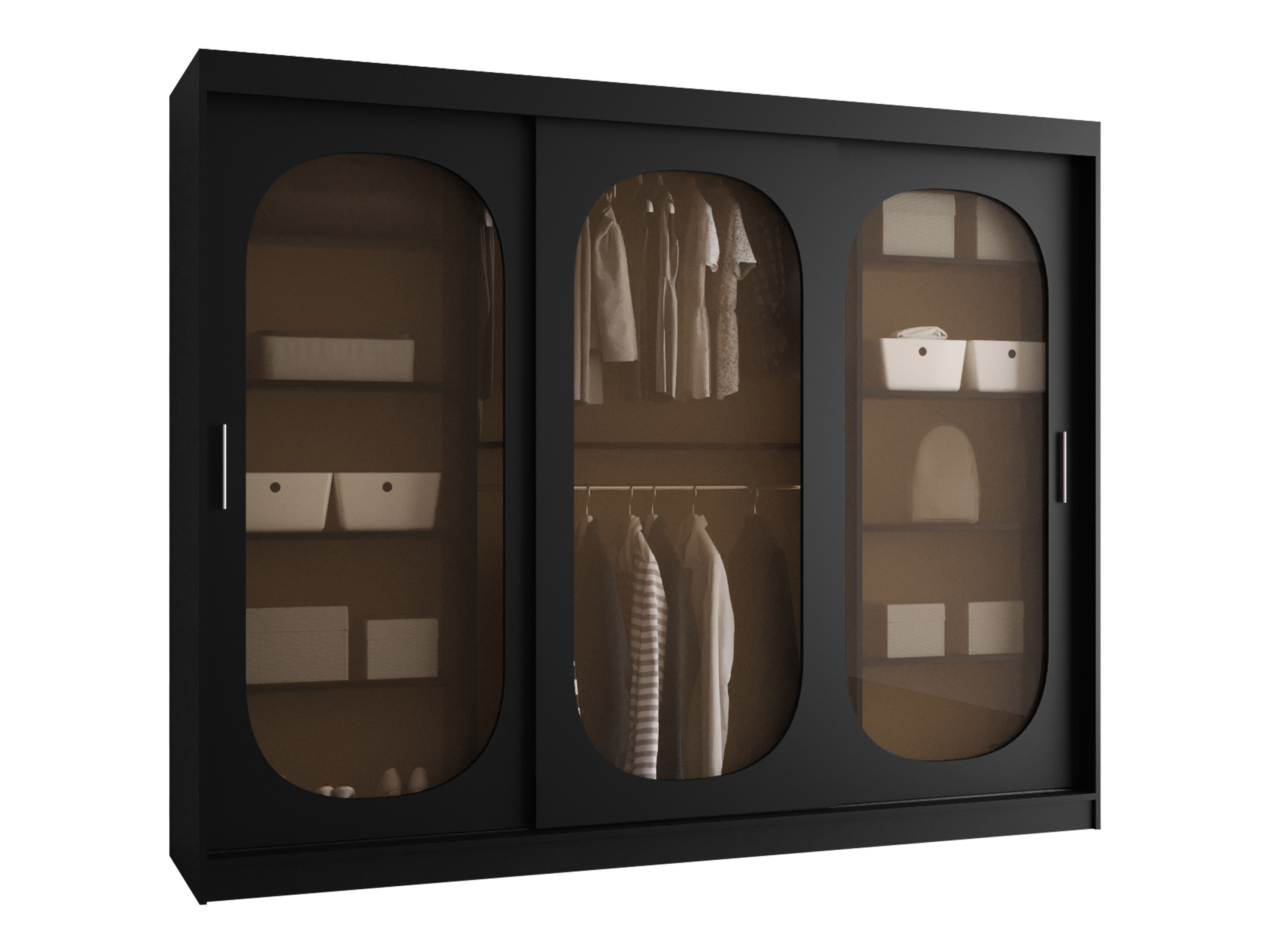 Wardrobe Hartford 522 (Black)