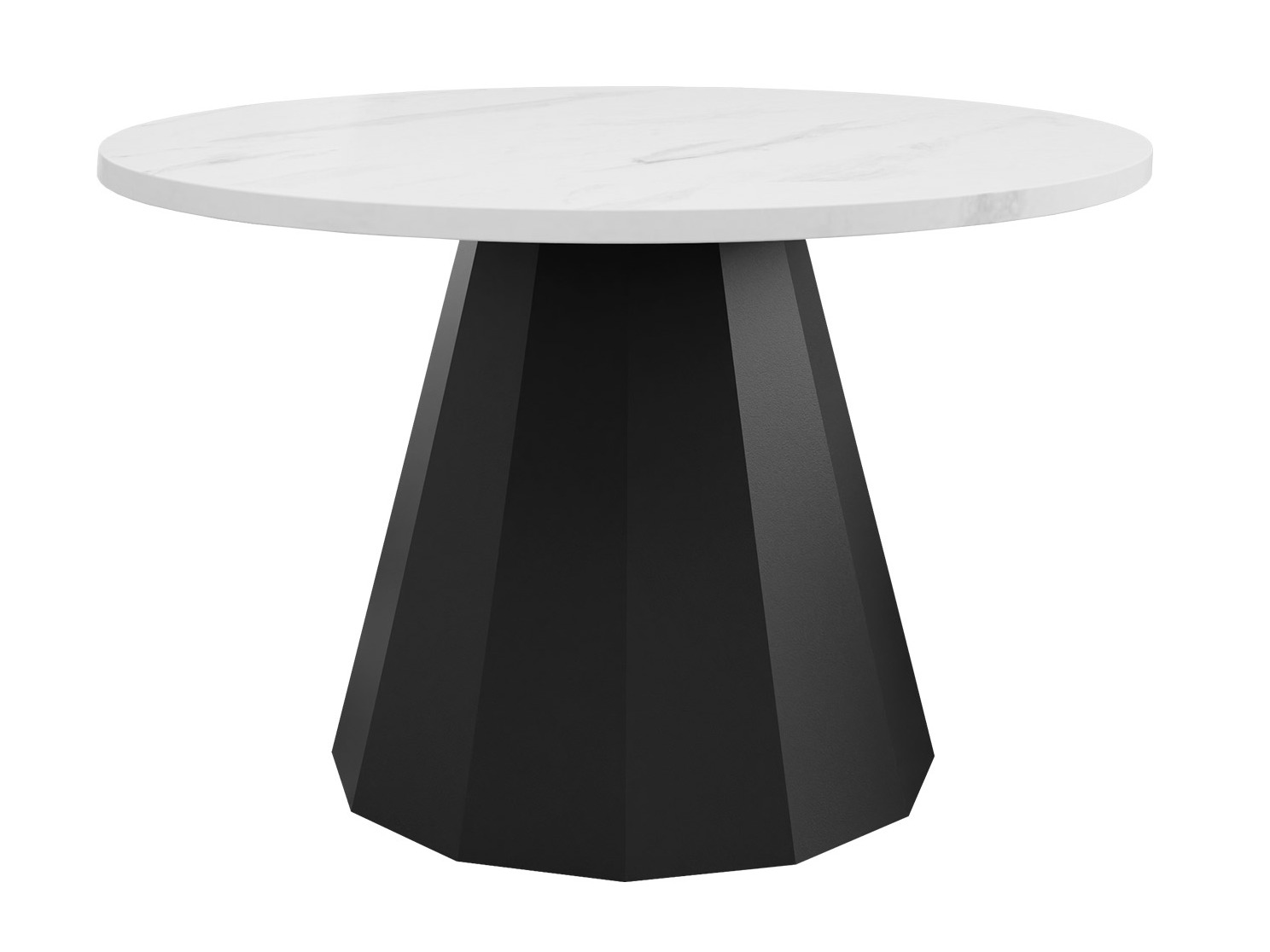 Coffee table Oswego 139 (Black + White marble)