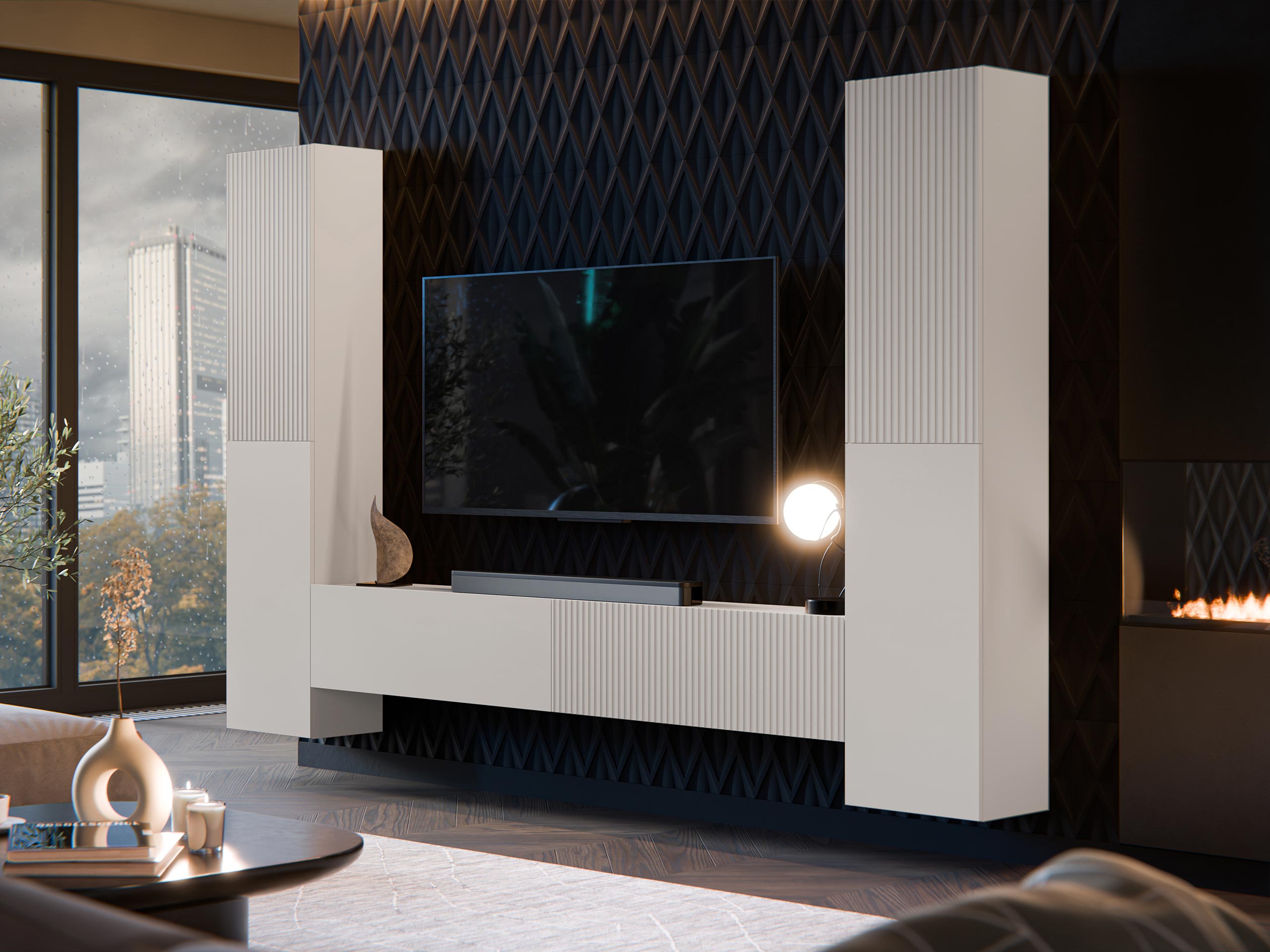 Living room set Species II (Cashmere)