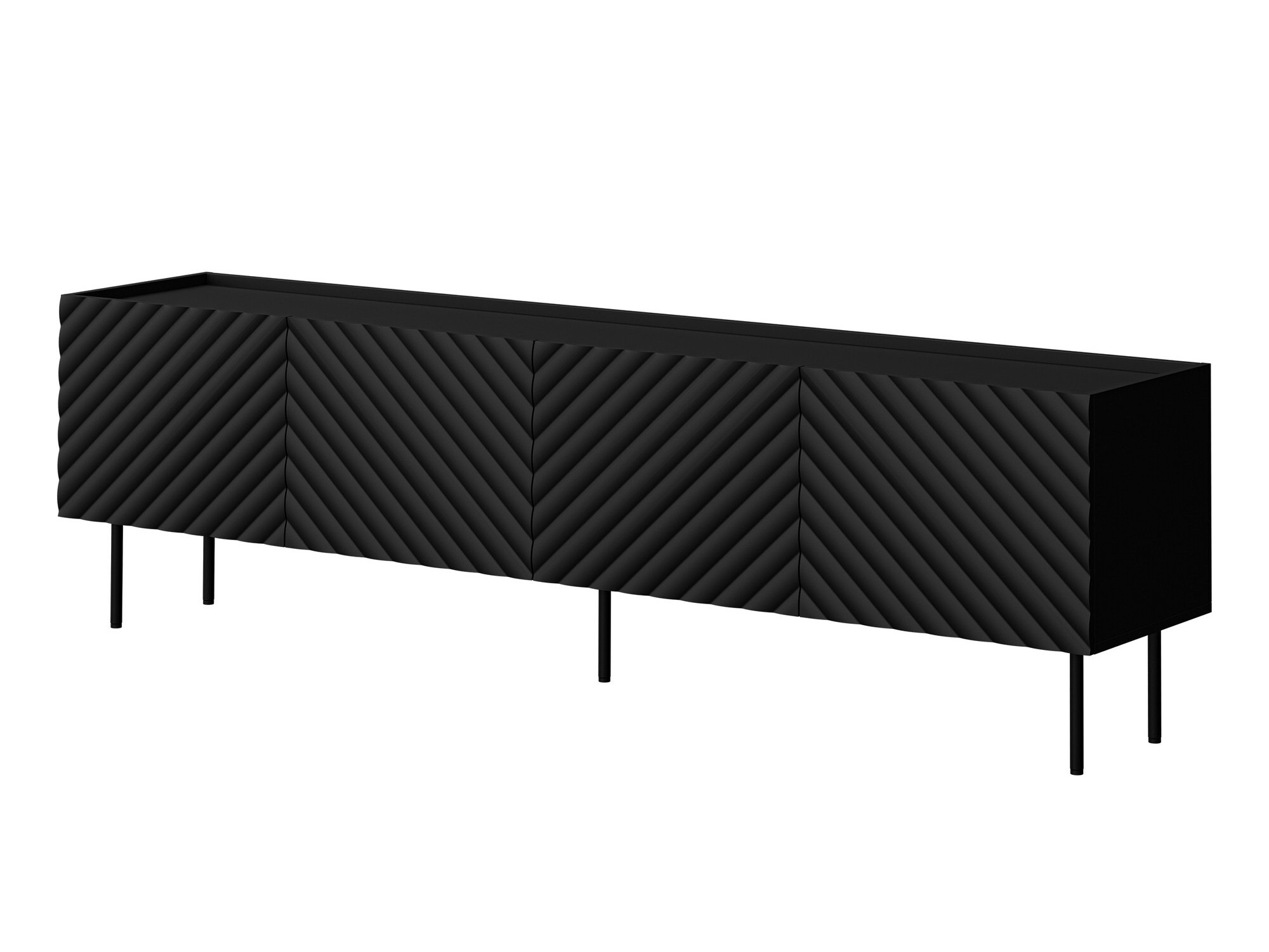 TV stand Sillen I (Black)