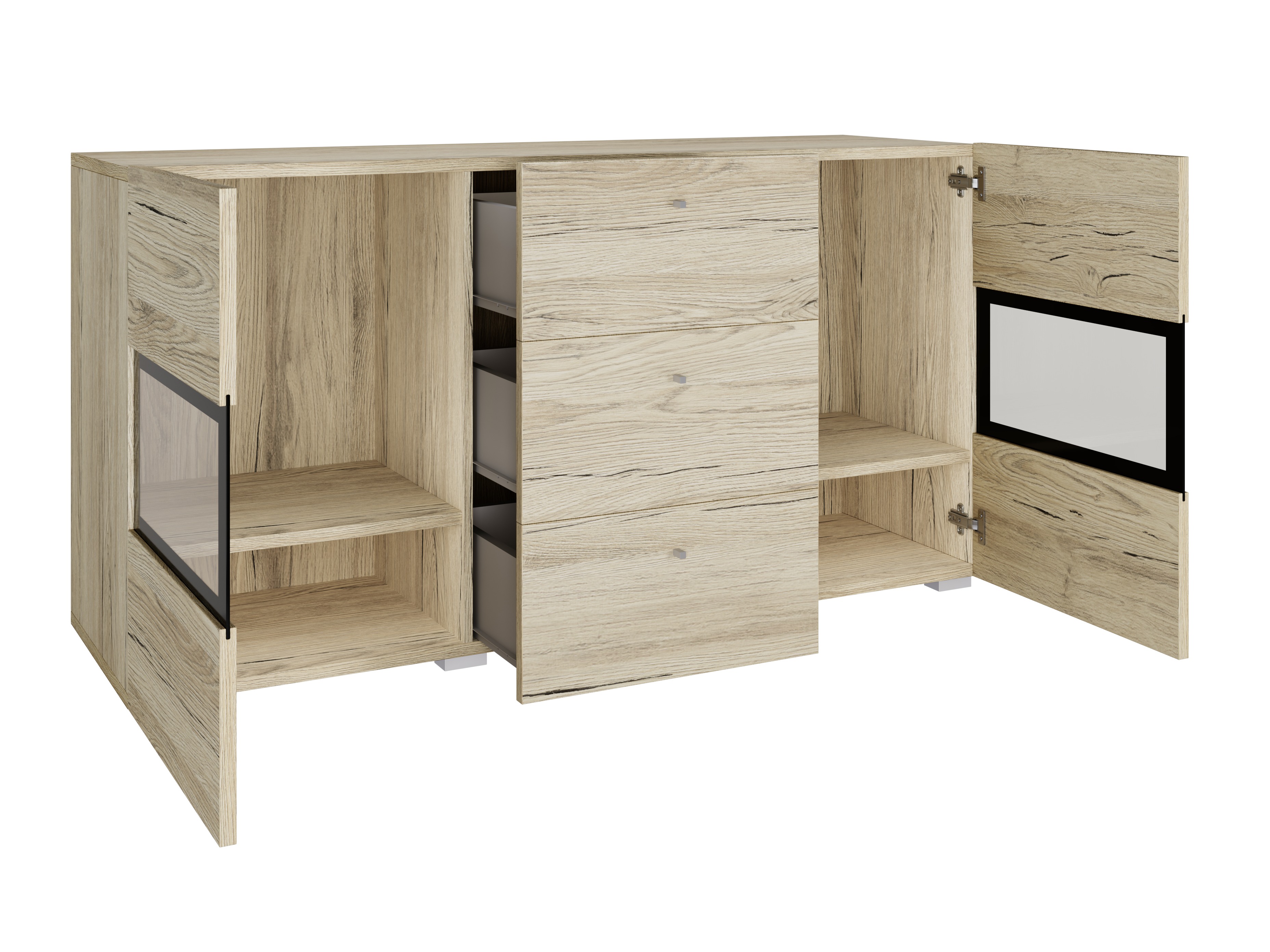 Chest of drawers Serodeu 101 (San Remo oak)