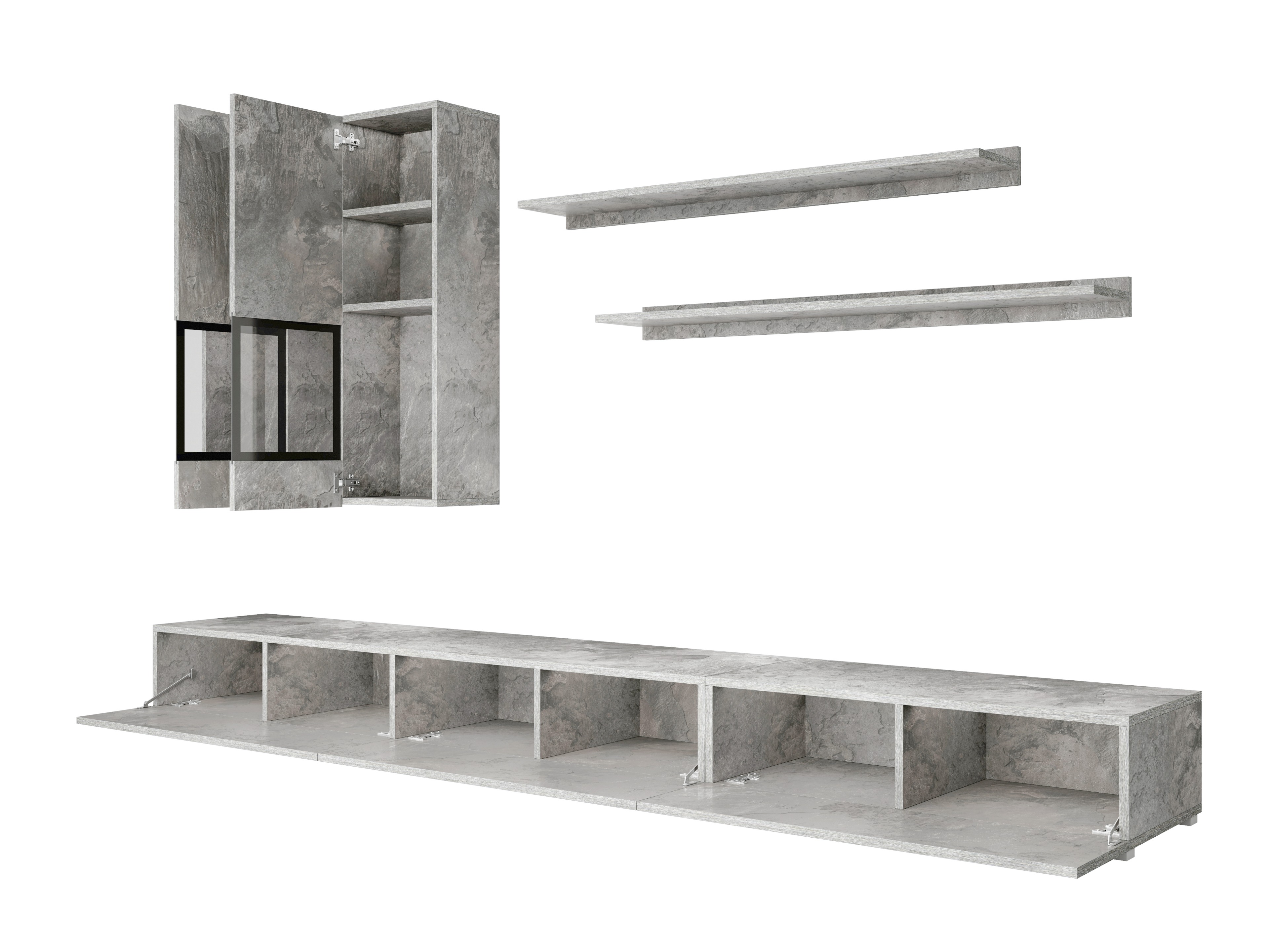 Living room set Serodeu 100 (Concrete)