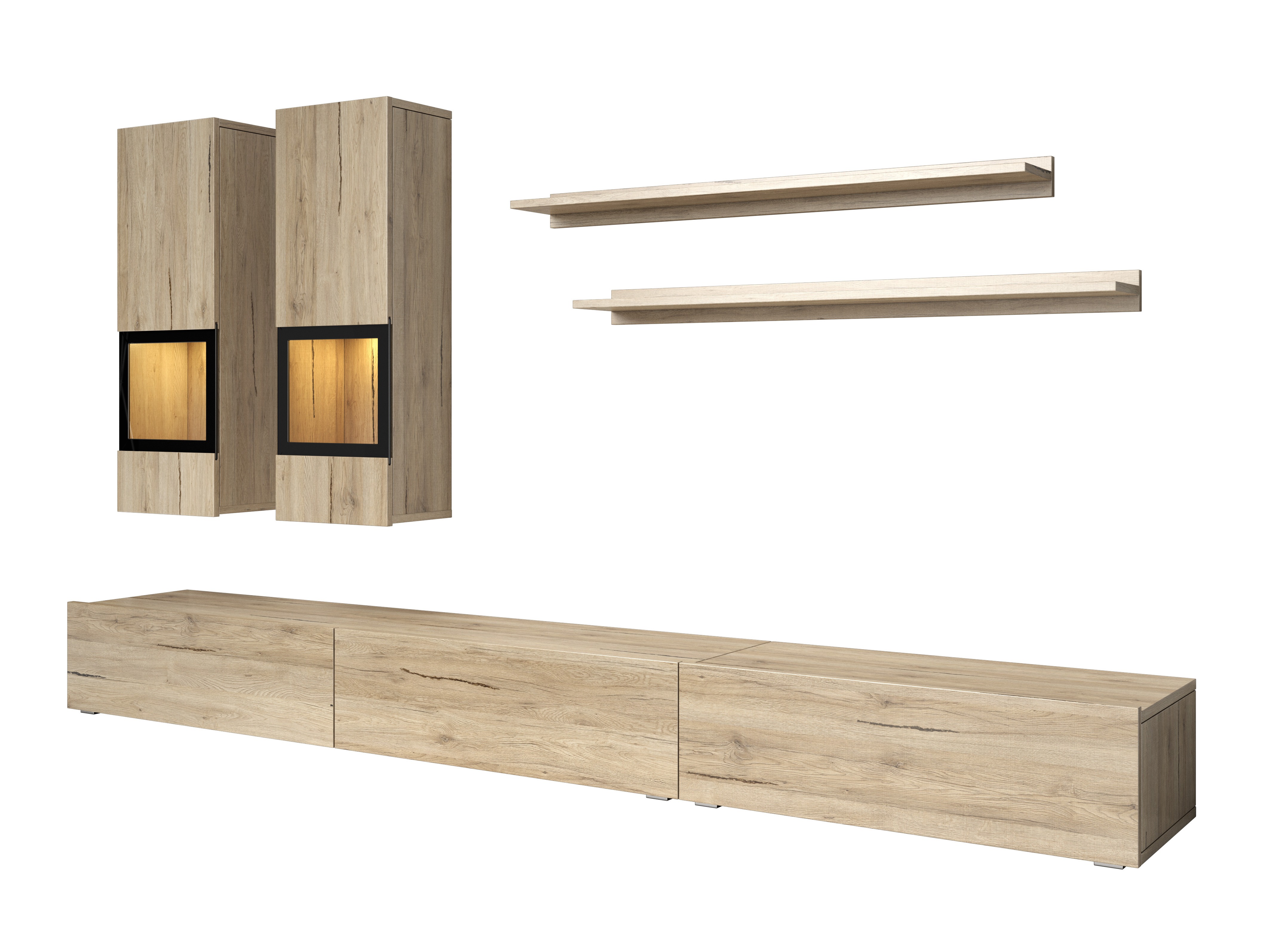 Living room set Serodeu 100 (San Remo oak)