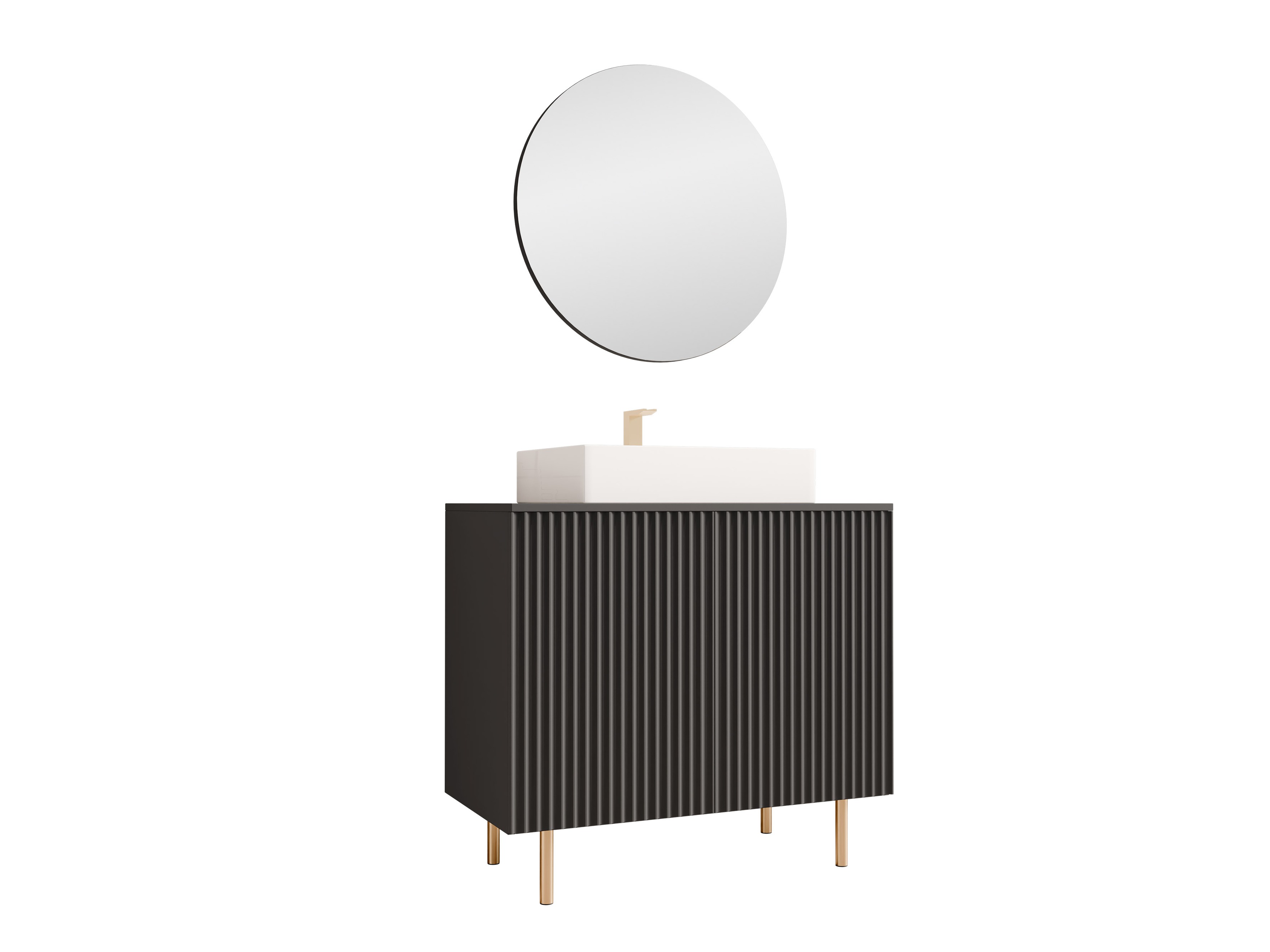 Bathroom set Decus I (Black)