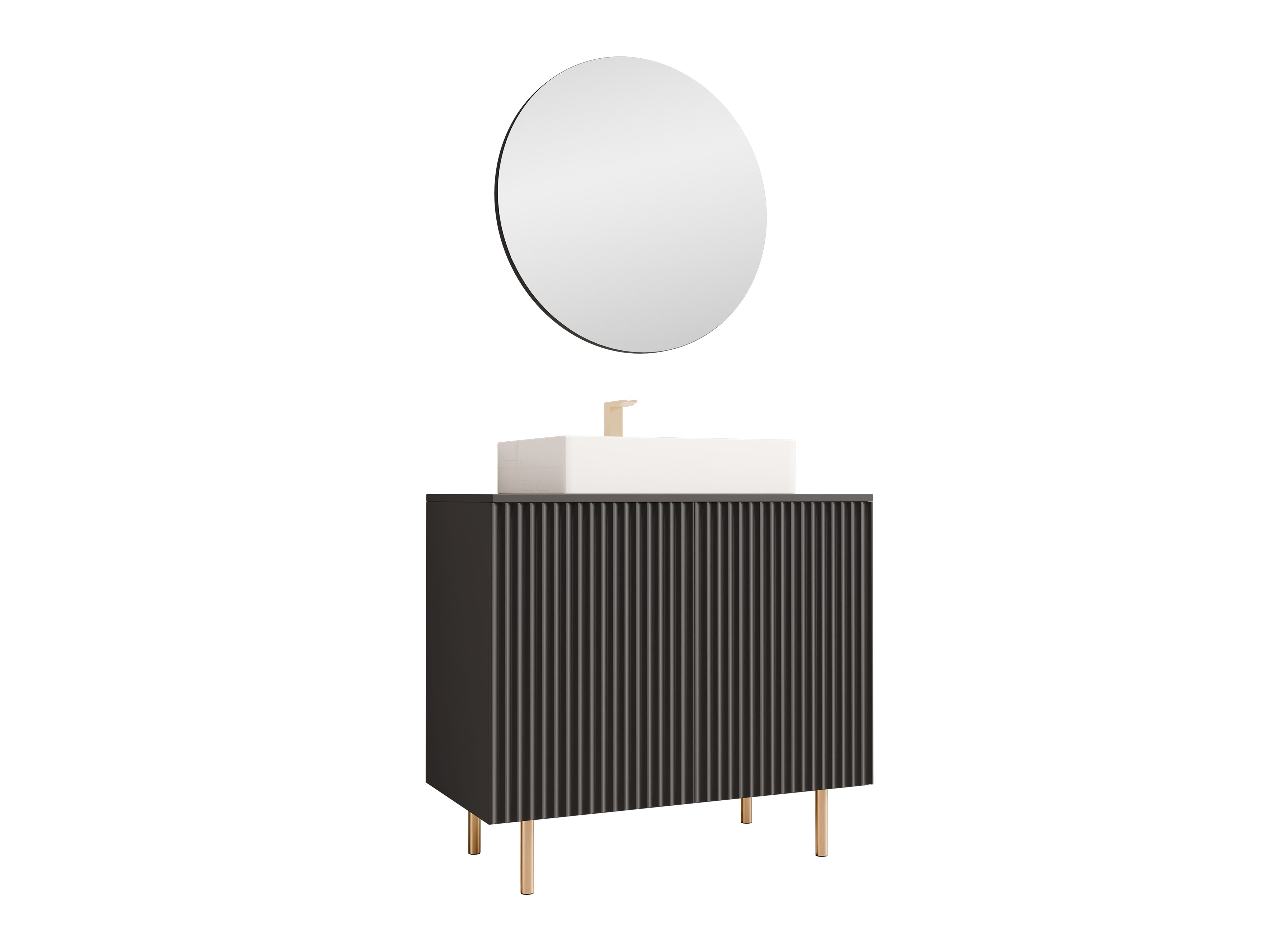 Bathroom set Decus I (Black)