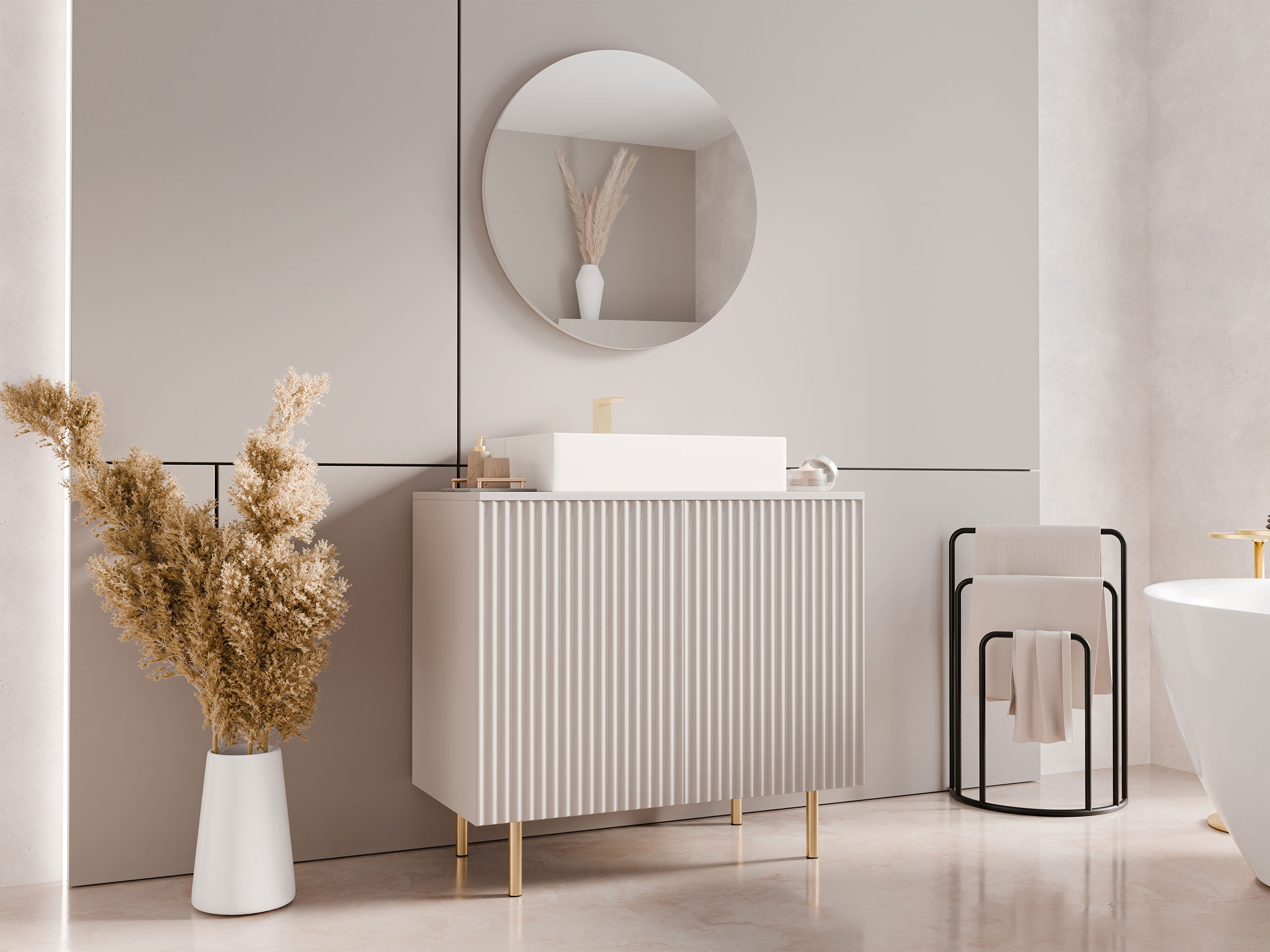Bathroom set Decus I (Cashmere)