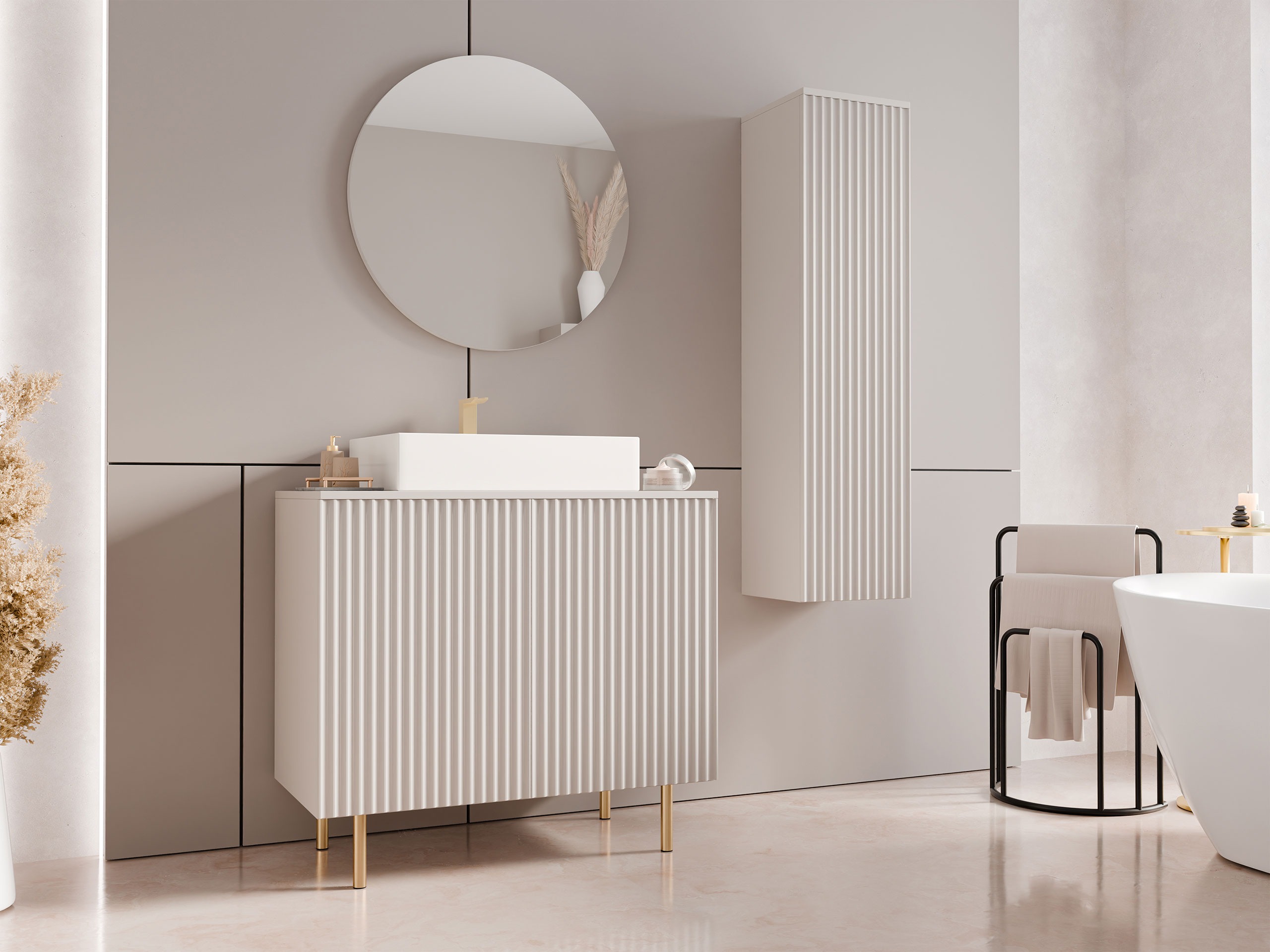 Bathroom set Decus II (Cashmere)