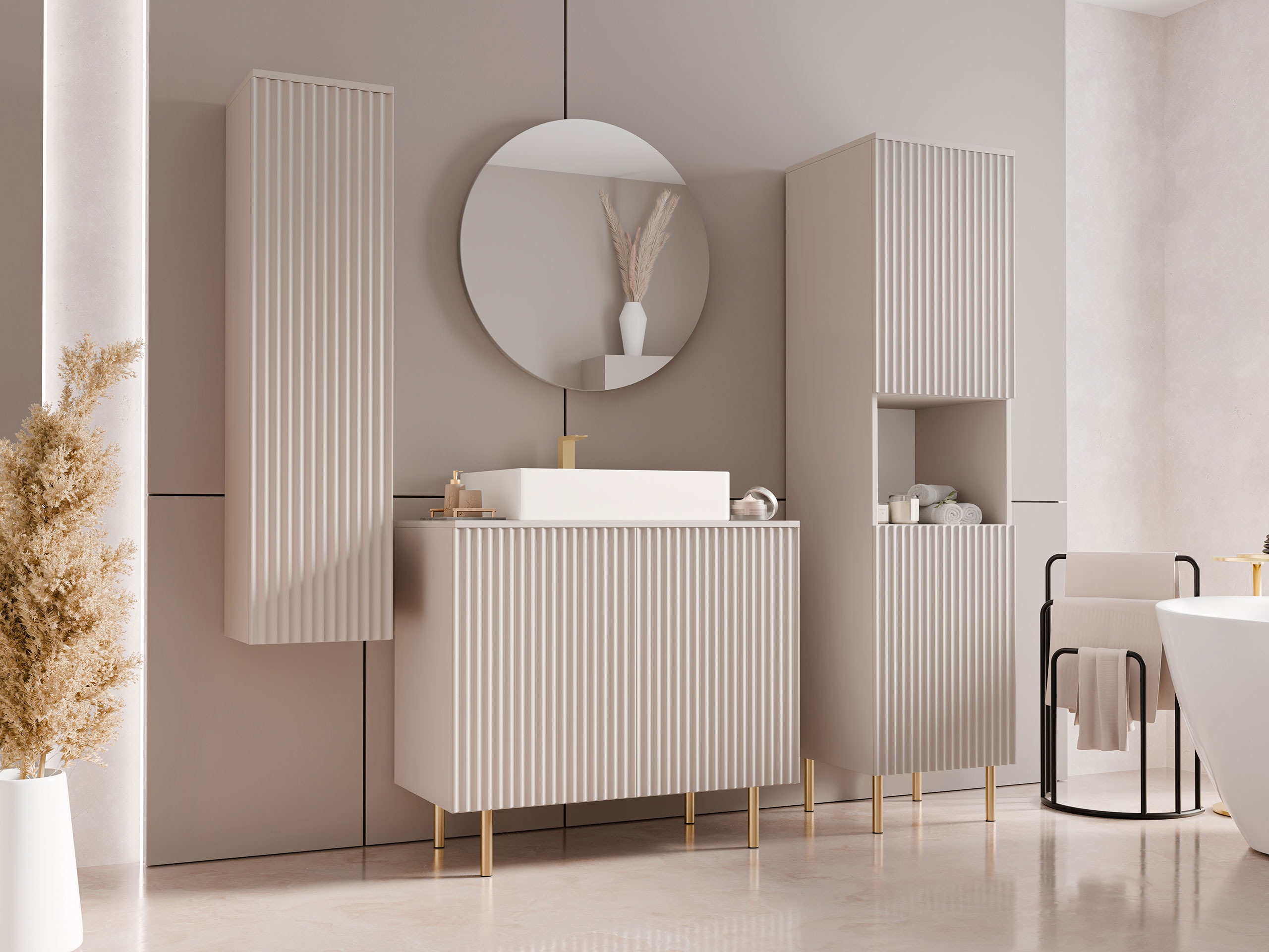 Bathroom set Decus V (Cashmere)