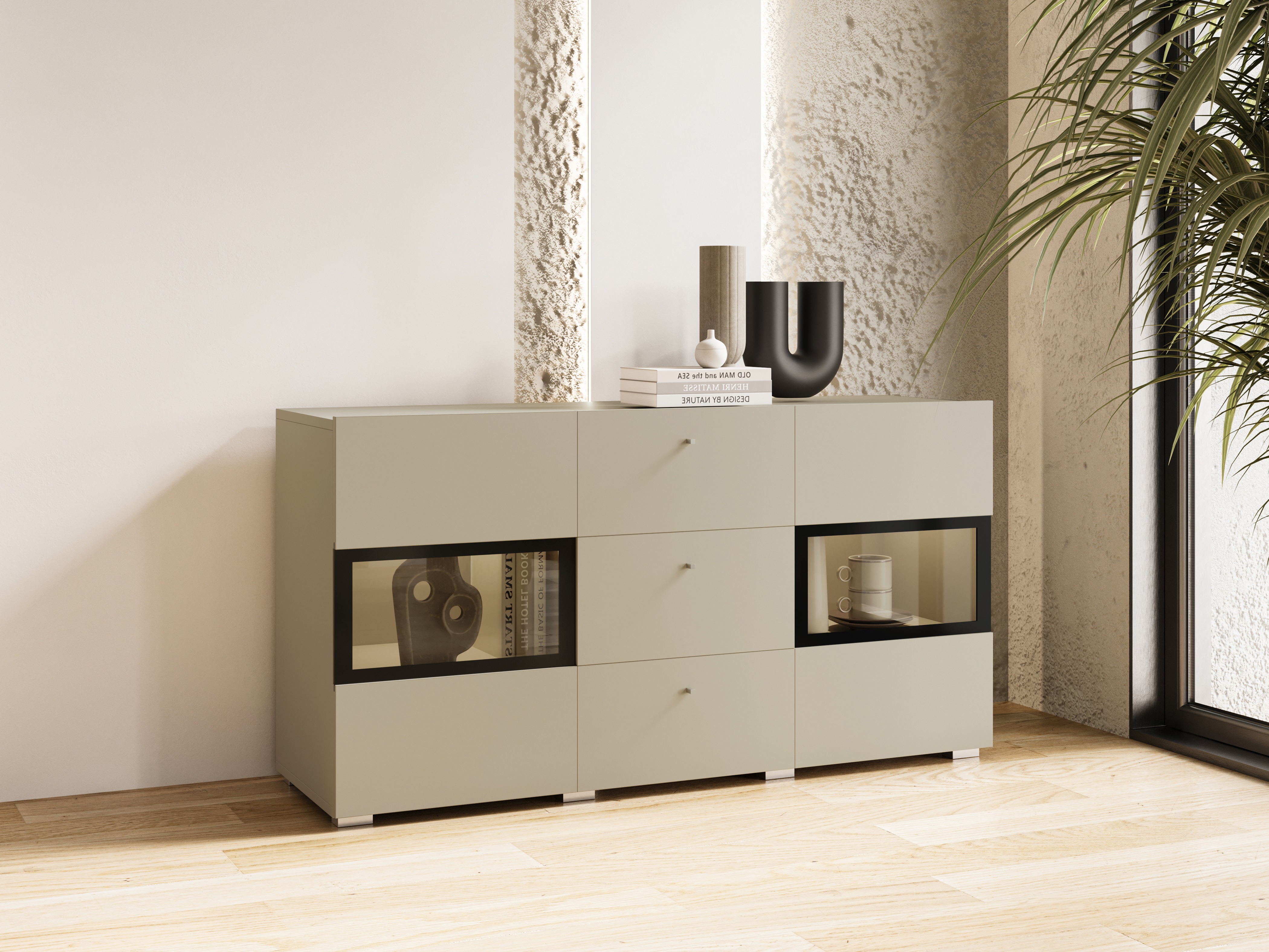 Chest of drawers Serodeu 101 (Beige)