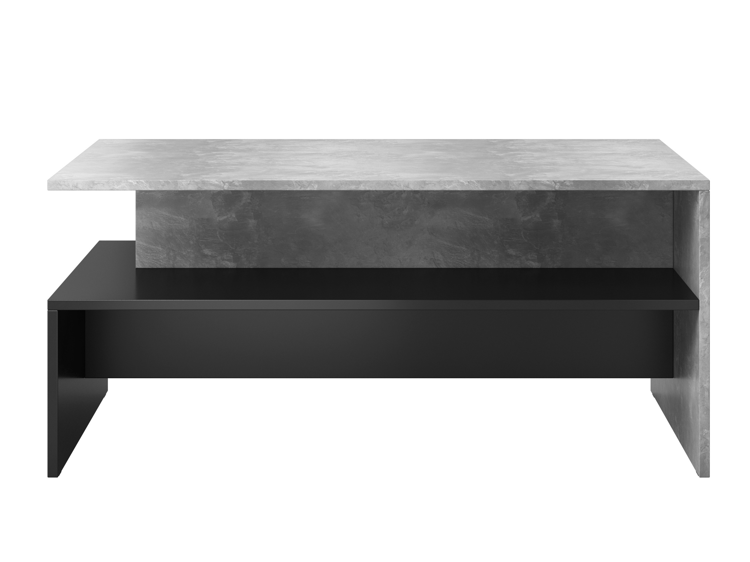 Coffee table Serodeu 103 (Concrete + Black)