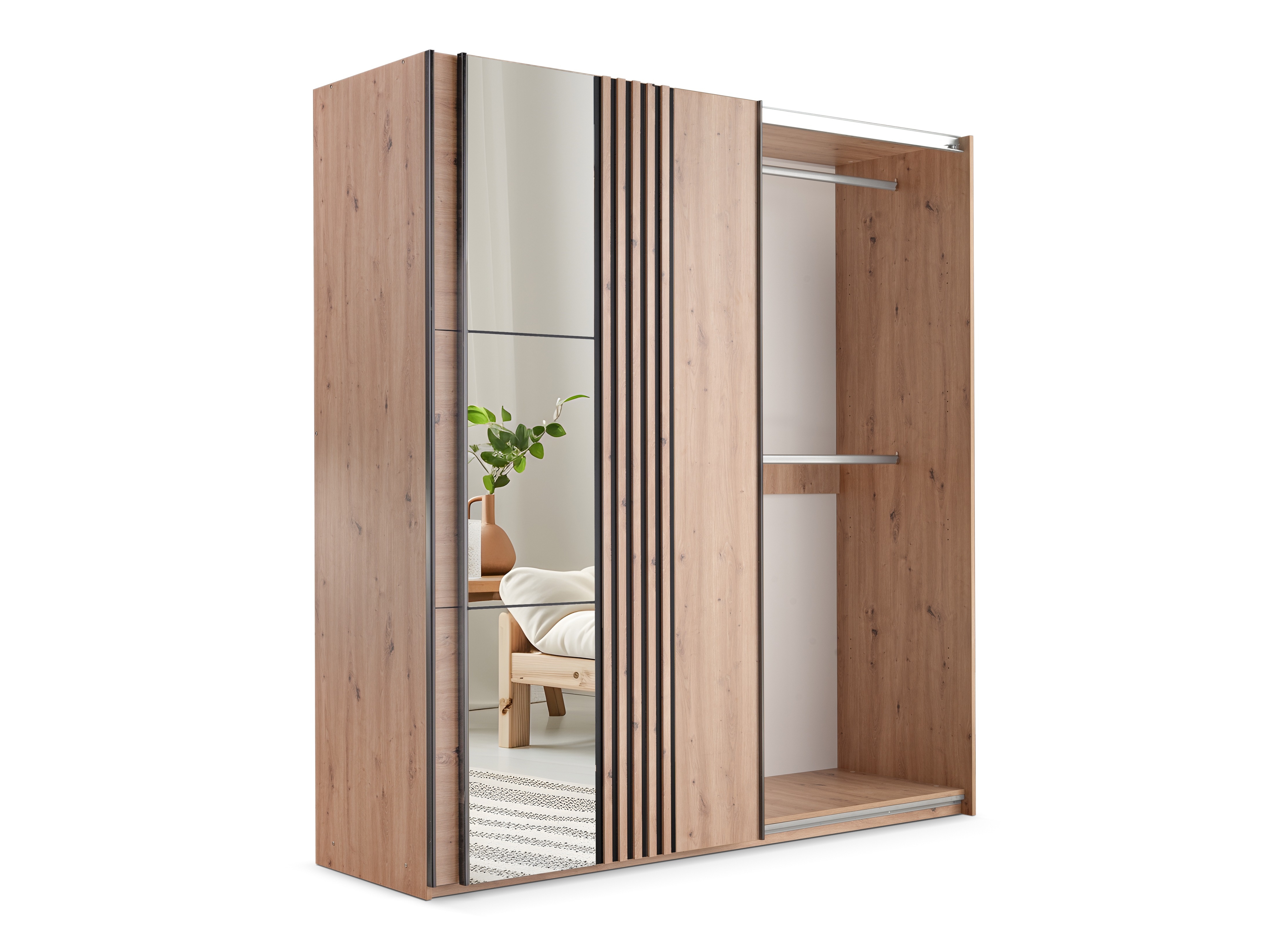 Wardrobe Honolulu 253 (Artisan oak)