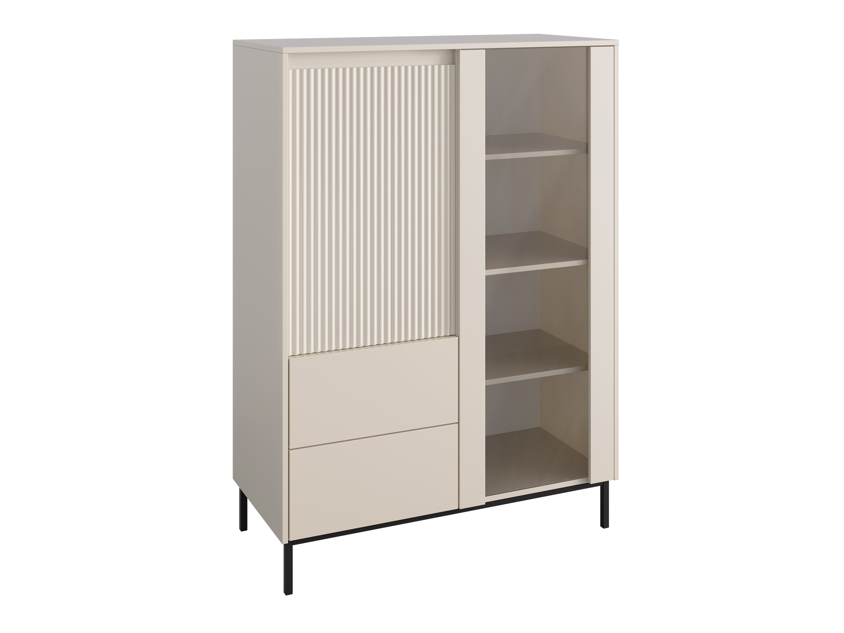 Bookcase Comfivo Delruva (Cashmere)
