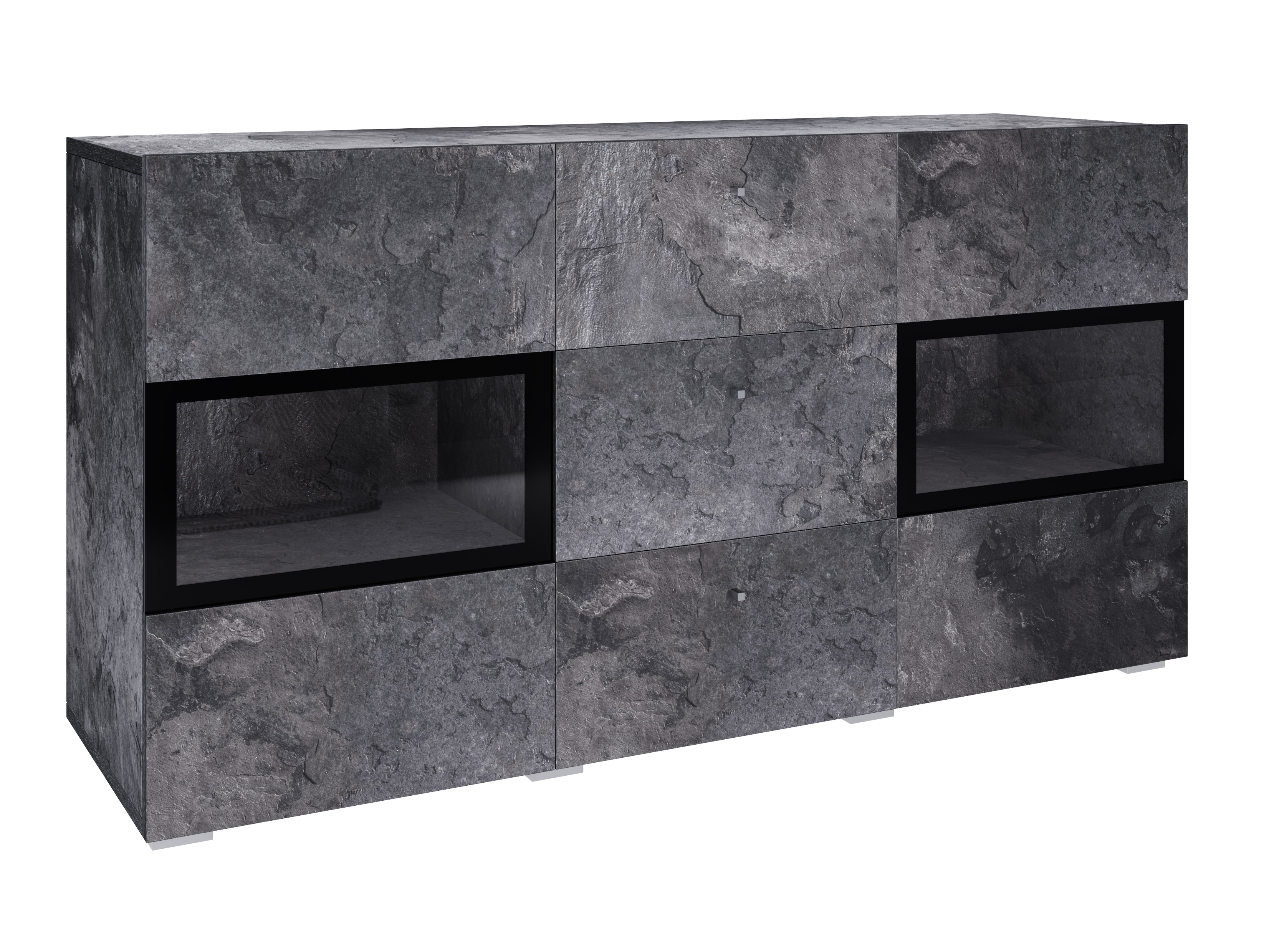 Chest of drawers Serodeu 101 (Dark concrete)