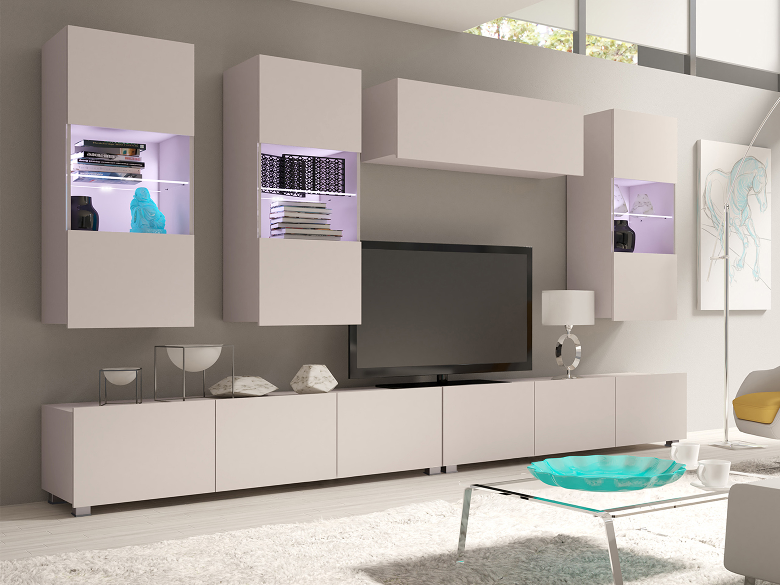 Living room set Remus V (Cashmere)