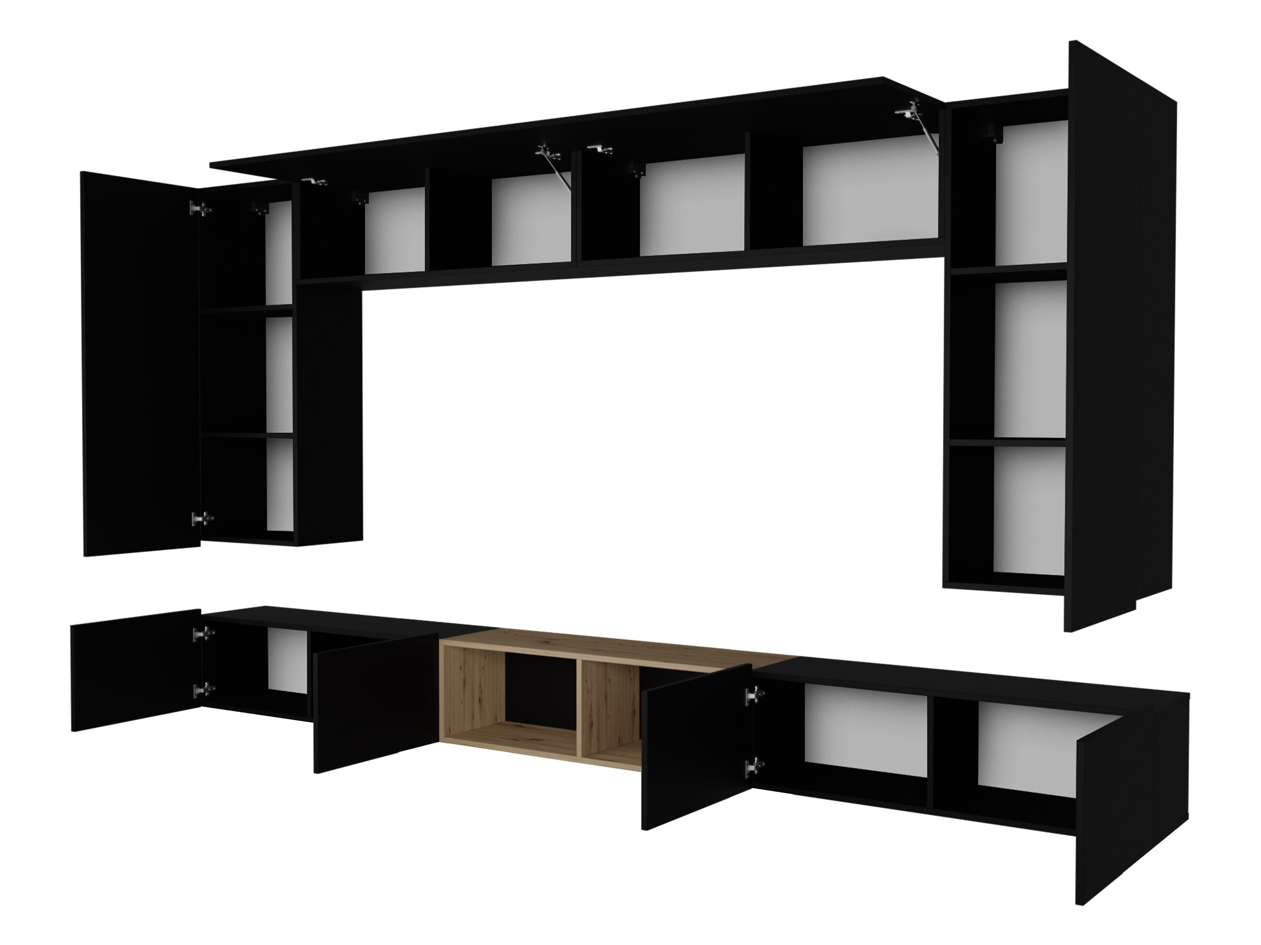 Living room set Remus XXIII (Cashmere + Artisan oak)