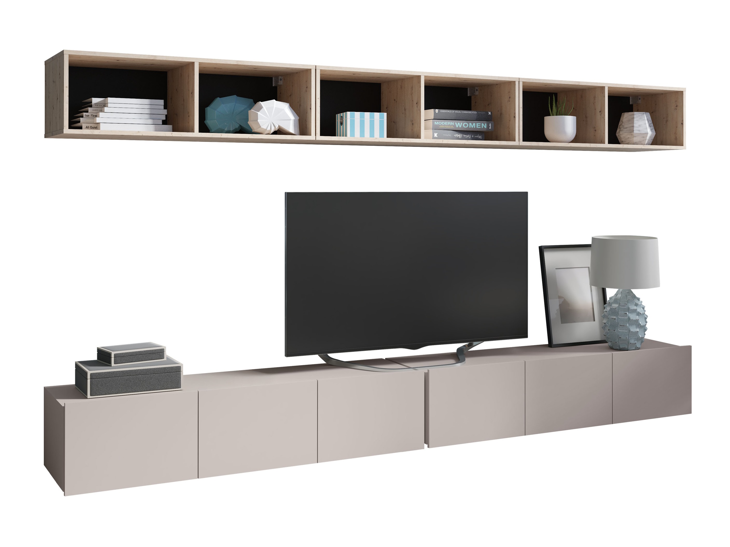Living room set Remus XXXIII (Cashmere + Artisan oak)