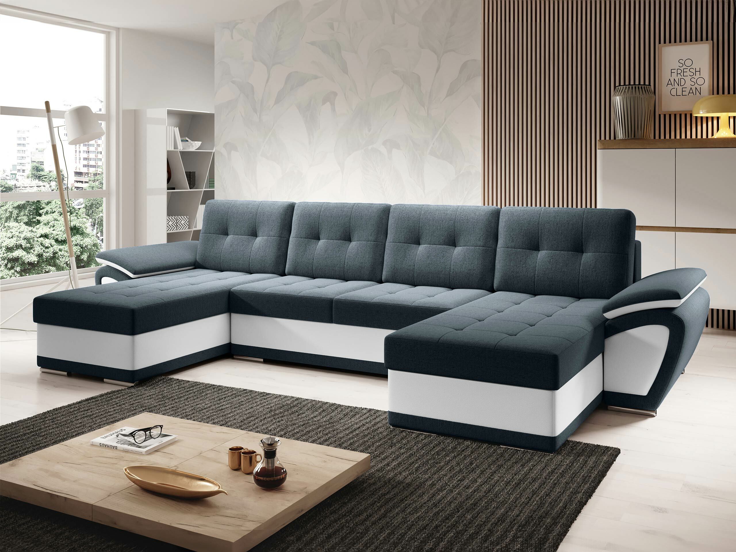 Corner sofa Arvada 115 (Rico 14 + Soft 17)