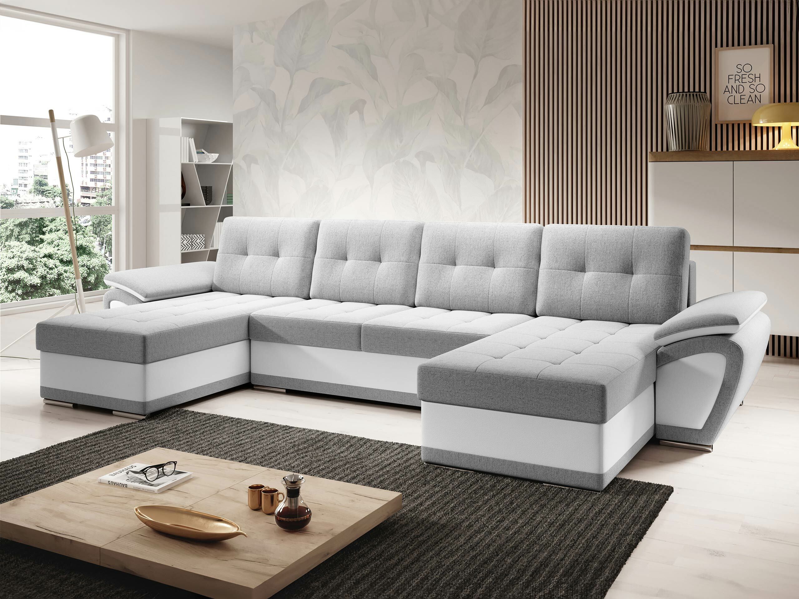Corner sofa Arvada 115 (Rico 20 + Soft 17)