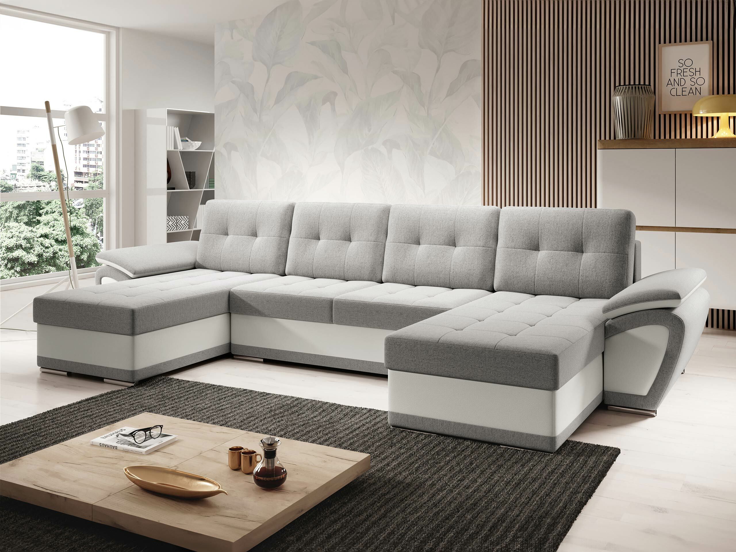Corner sofa Arvada 115 (Rico 21 + Soft 33)