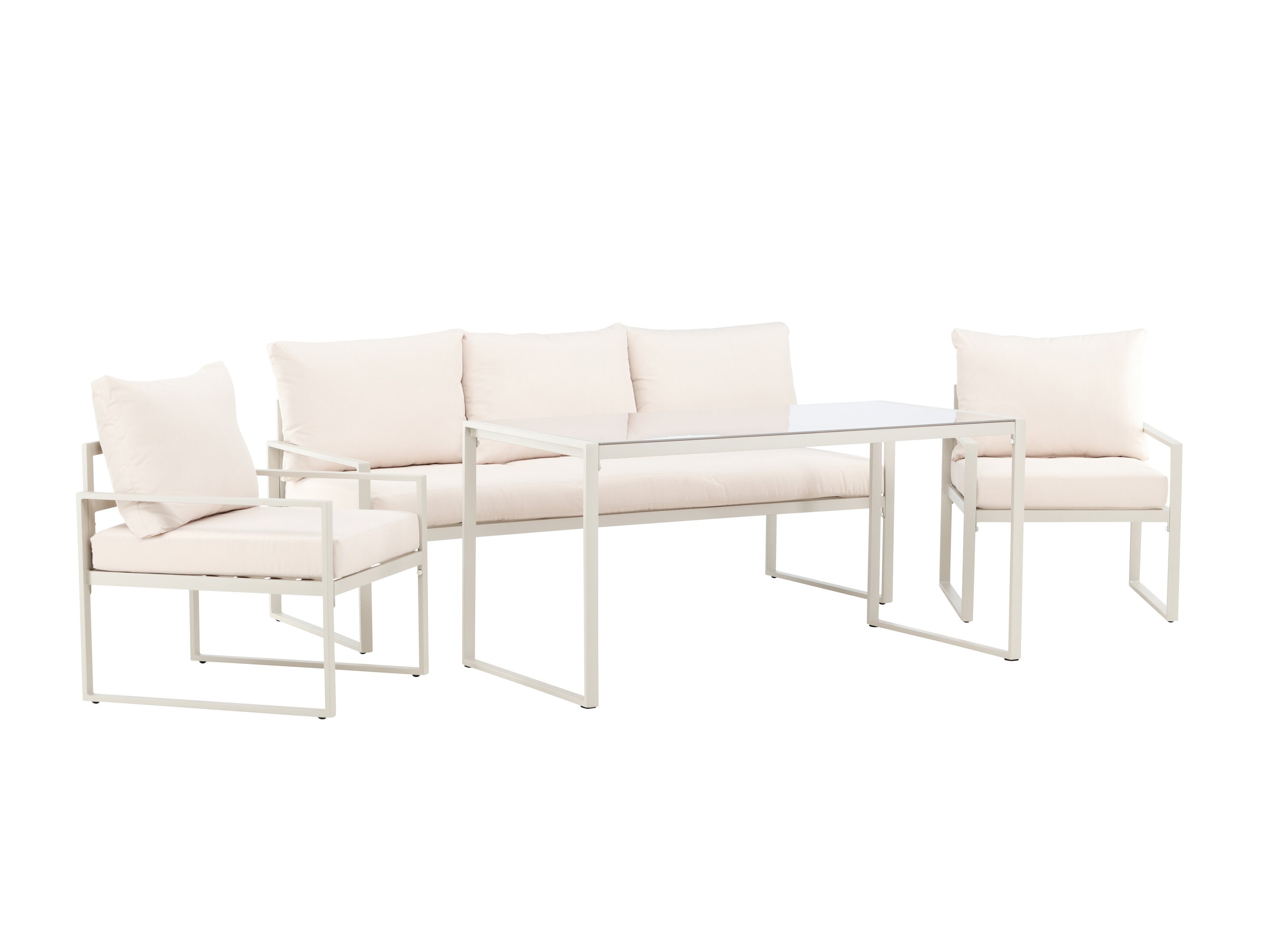 Outdoor furniture set Dallas 4733 (Beige)