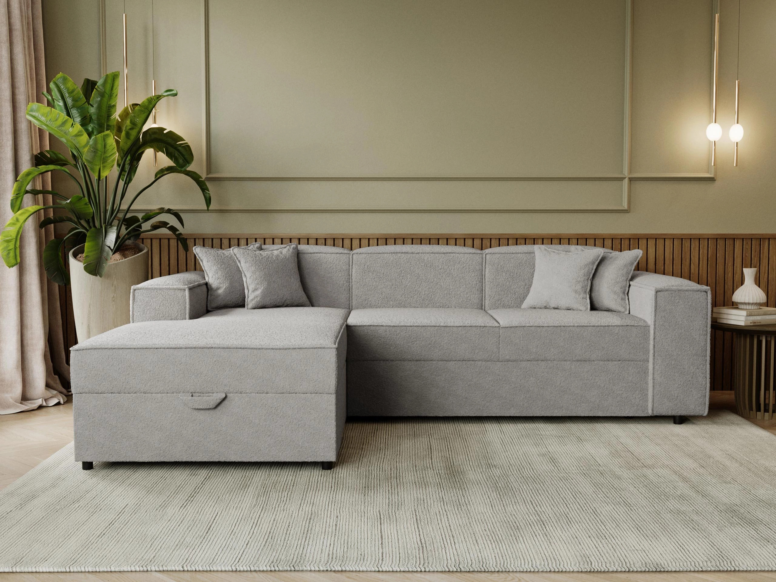 Corner sofa Clovis 116 (Coral 75)