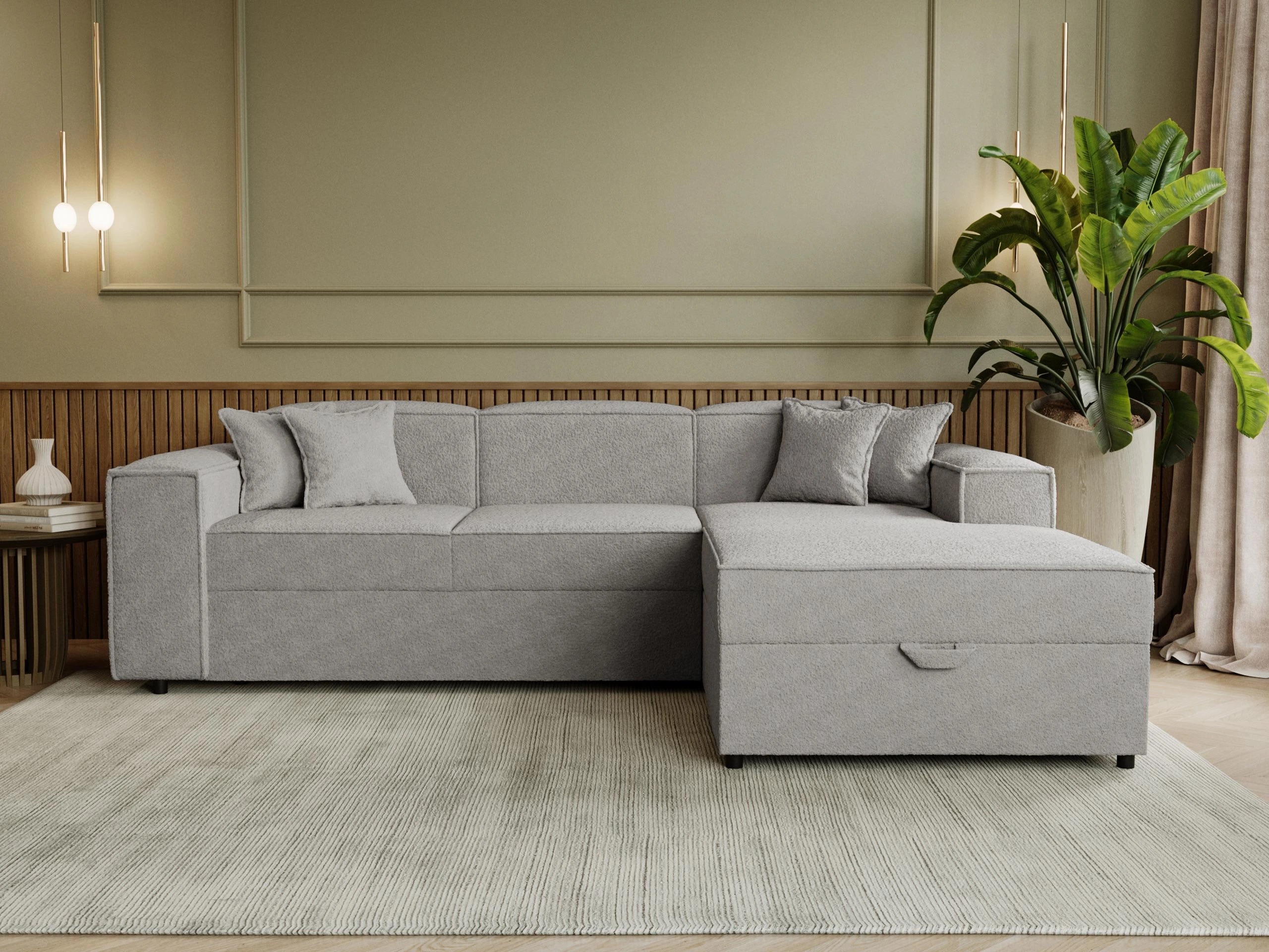 Corner sofa Clovis 116 (Coral 75)
