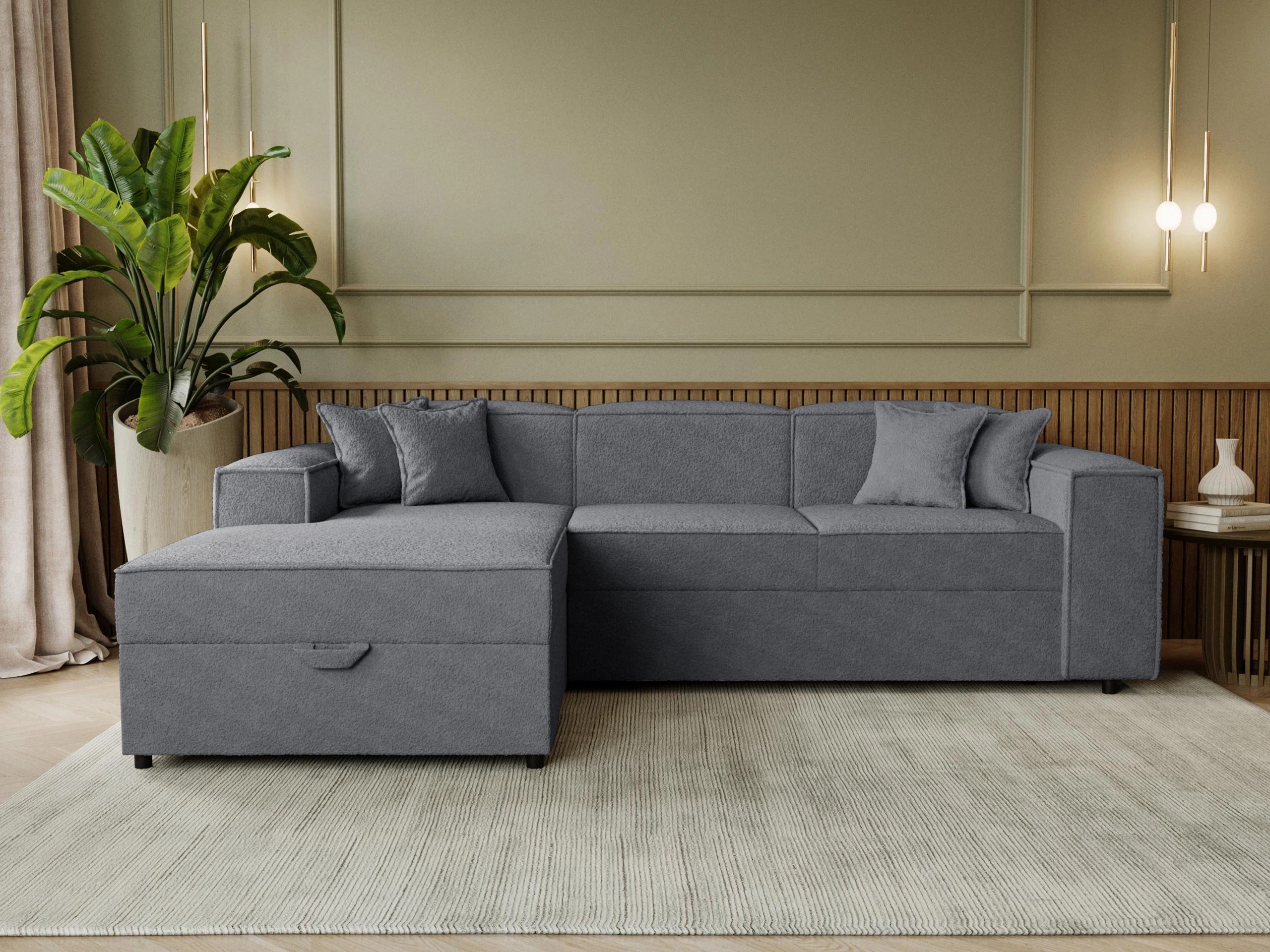 Corner sofa Clovis 116 (Coral 80)