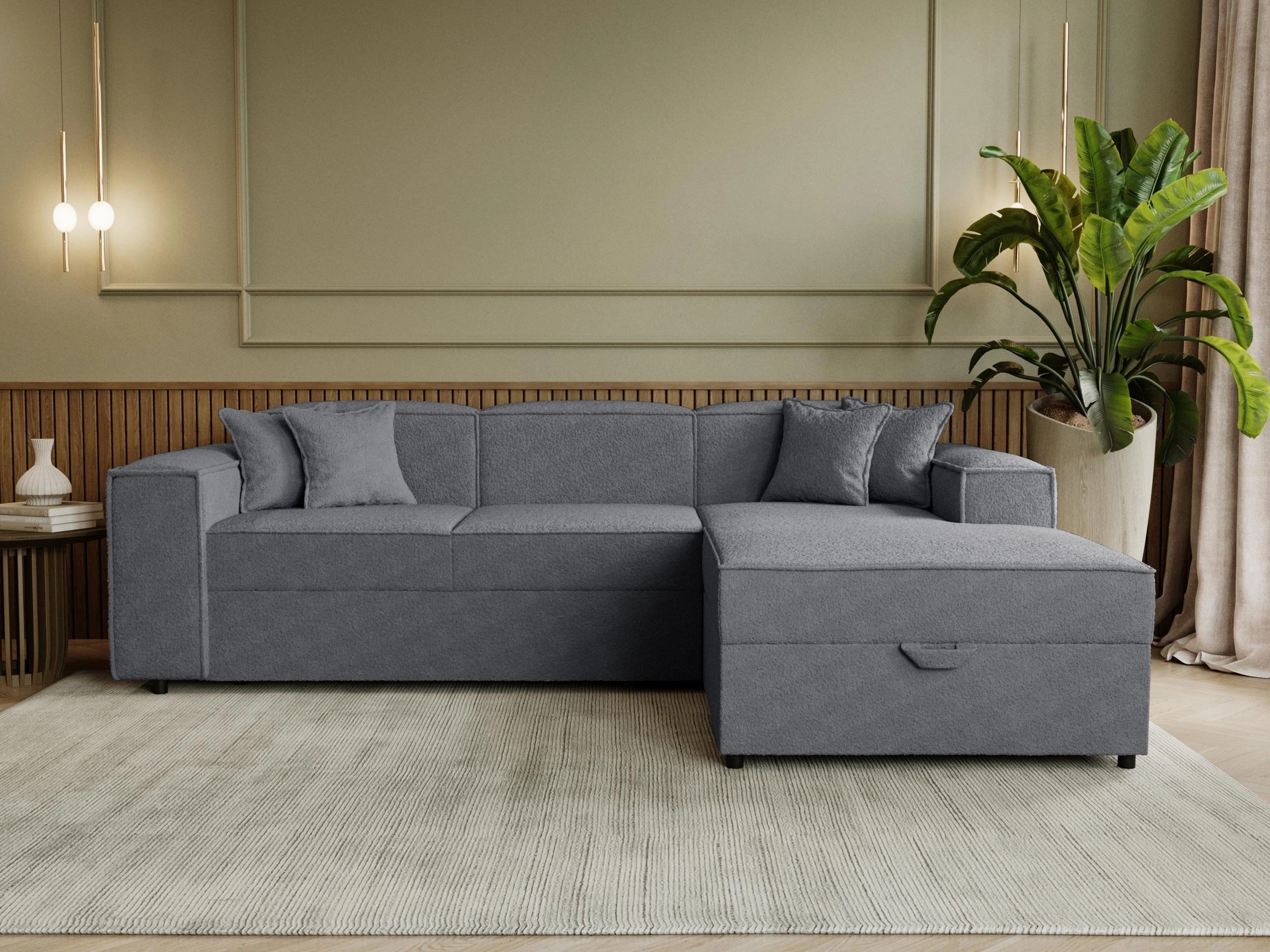 Corner sofa Clovis 116 (Coral 80)