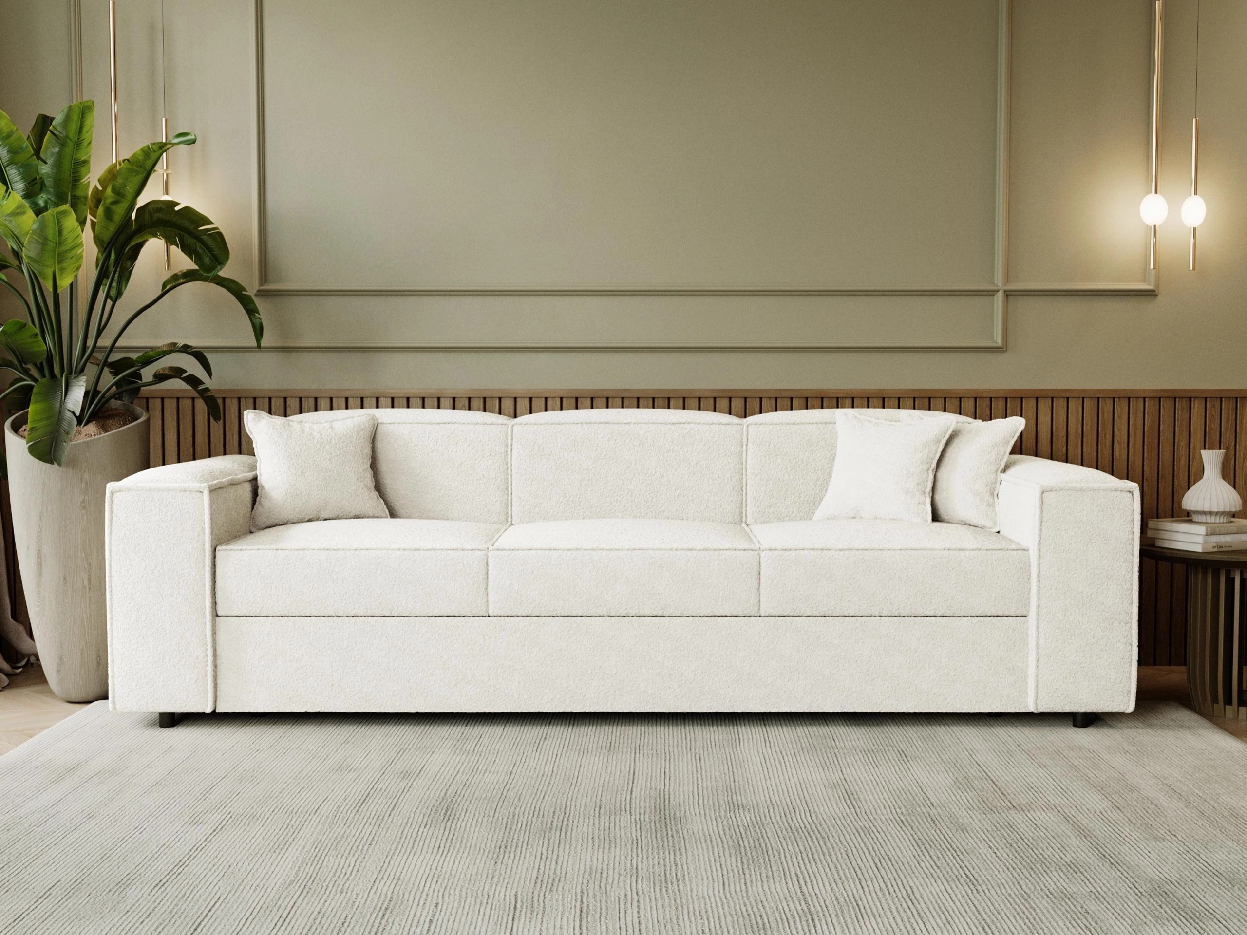 Sofa bed Clovis 114 (Coral 15)