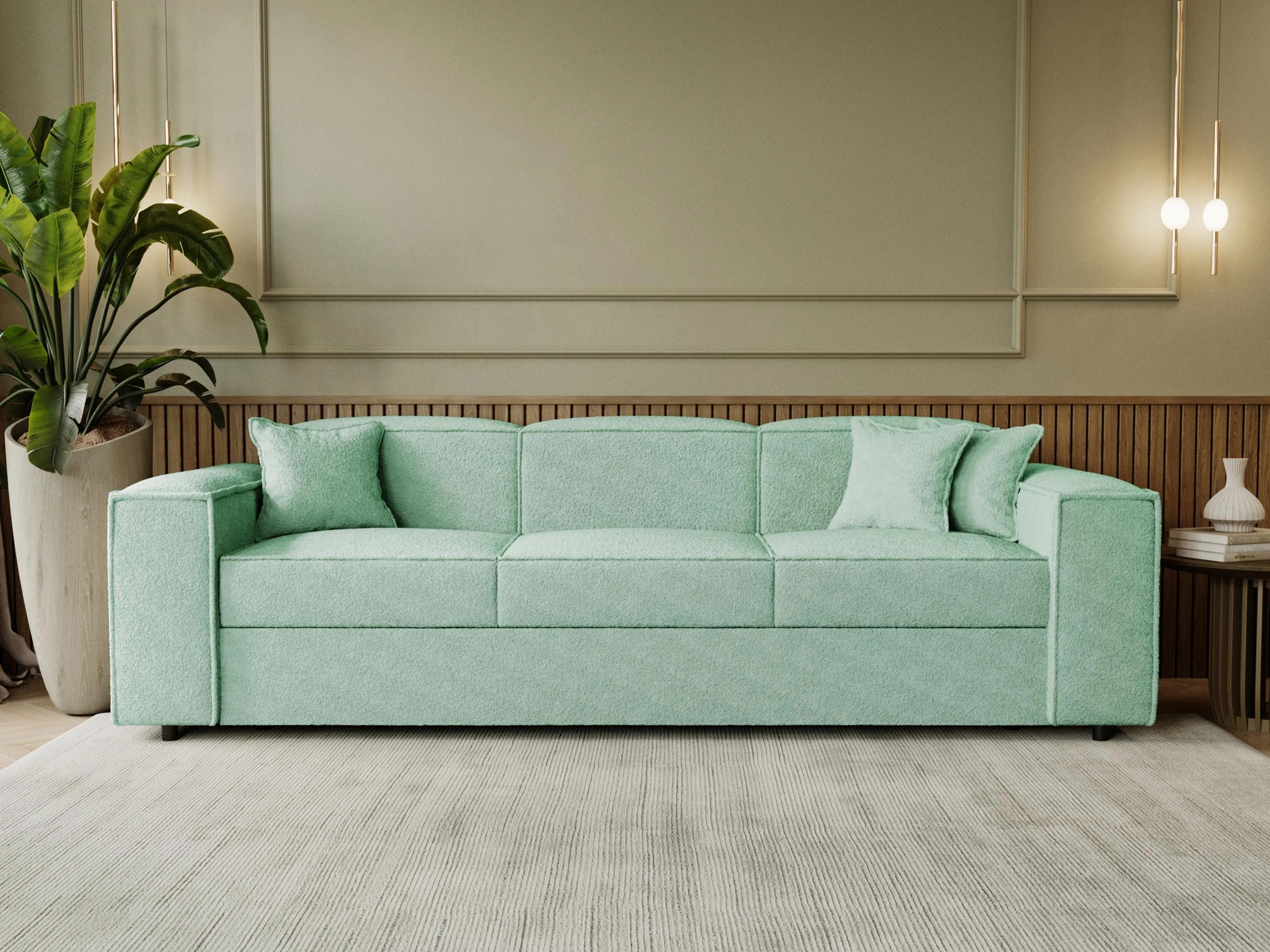 Sofa bed Clovis 114 (Coral 55)