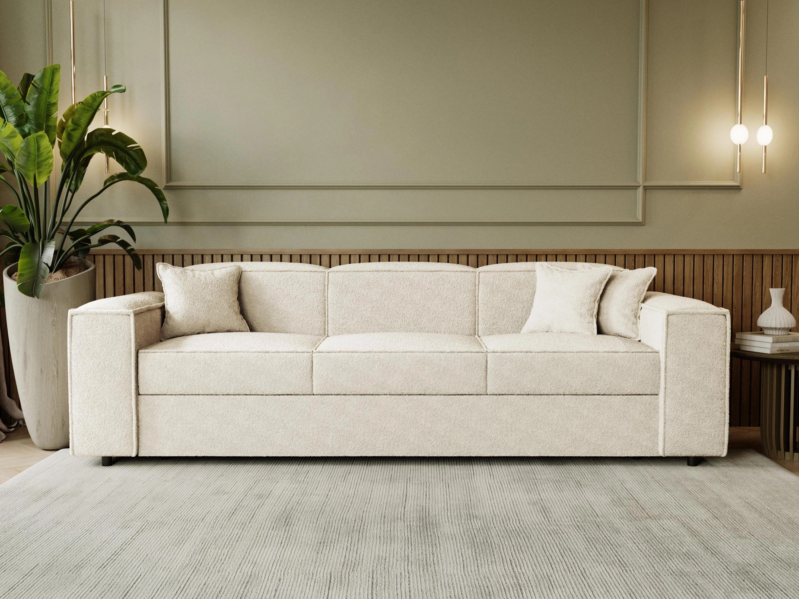 Sofa bed Clovis 114 (Coral 65)