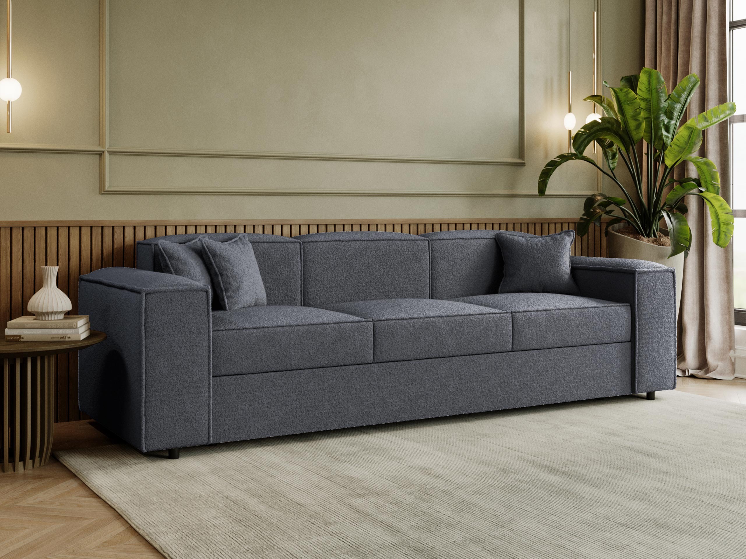 Sofa bed Clovis 114 (Coral 80)