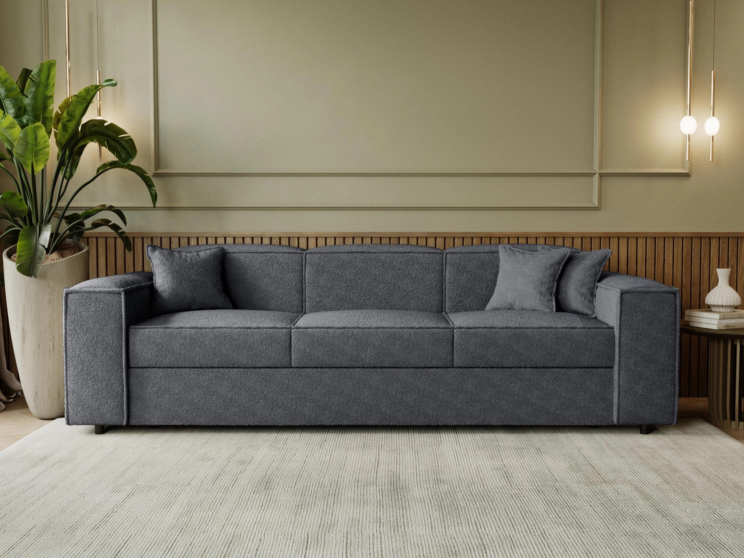 Sofa bed Clovis 114 (Coral 80)