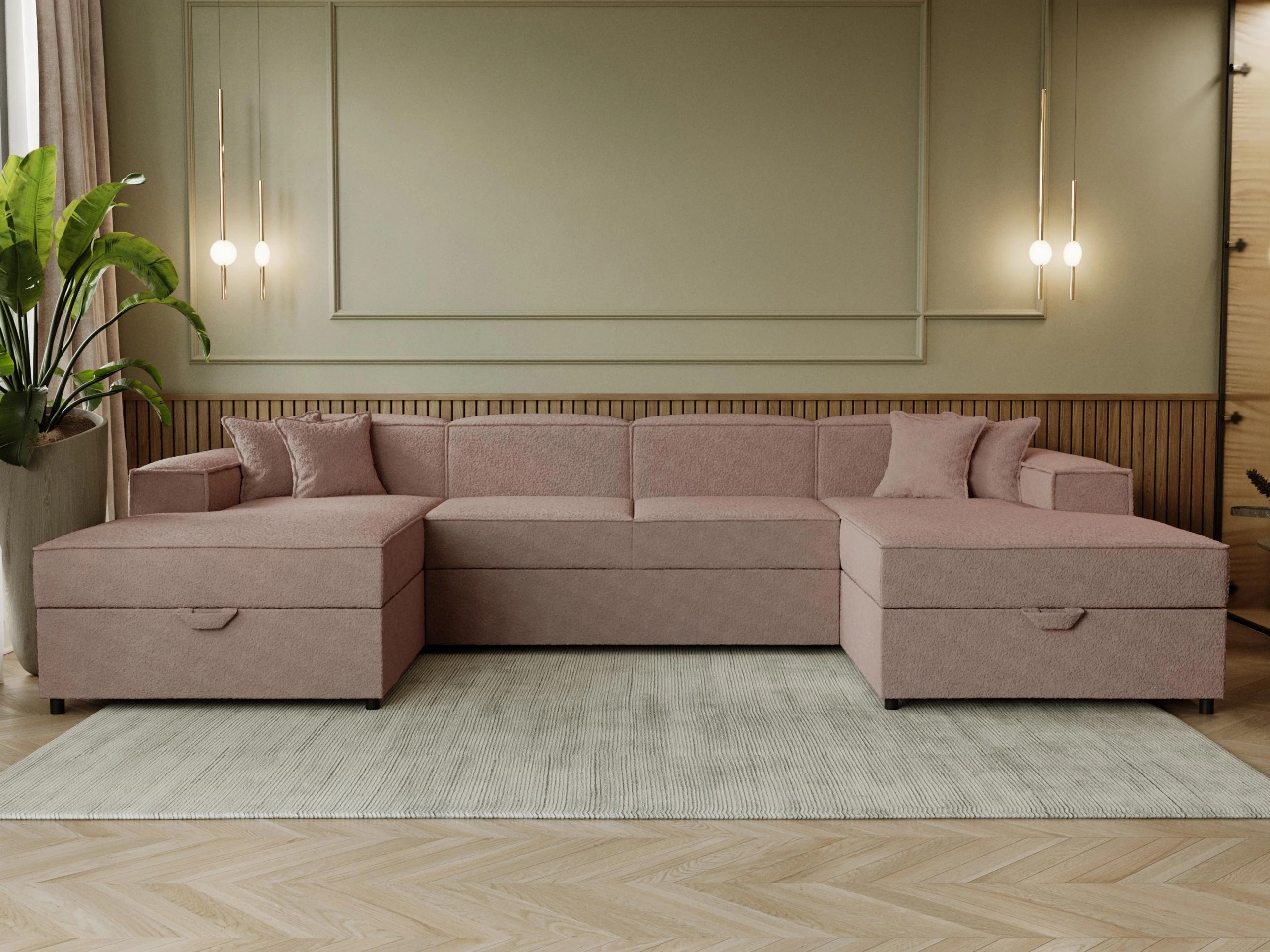 Corner sofa Clovis 115 (Coral 45)