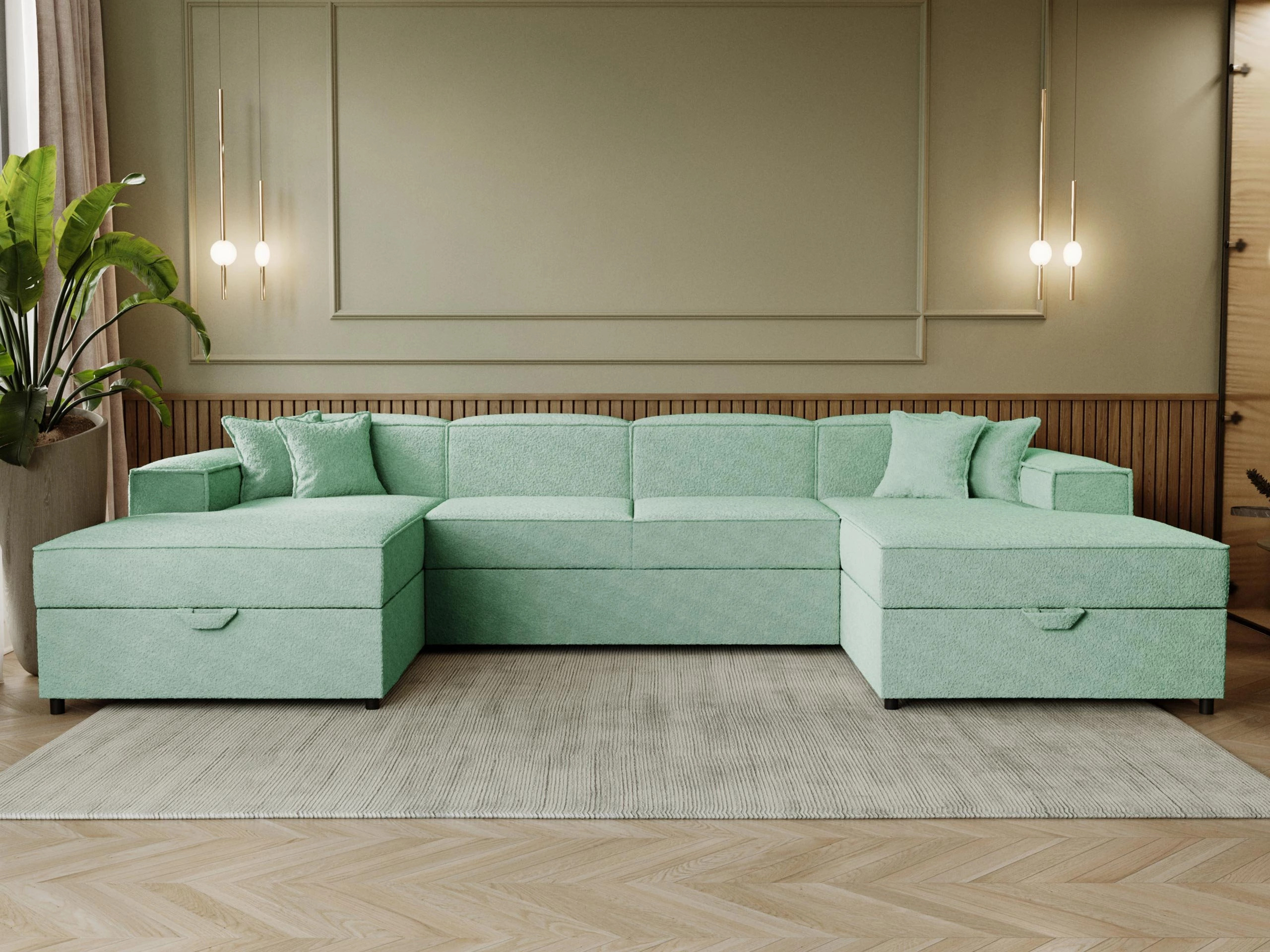 Corner sofa Clovis 115 (Coral 55)