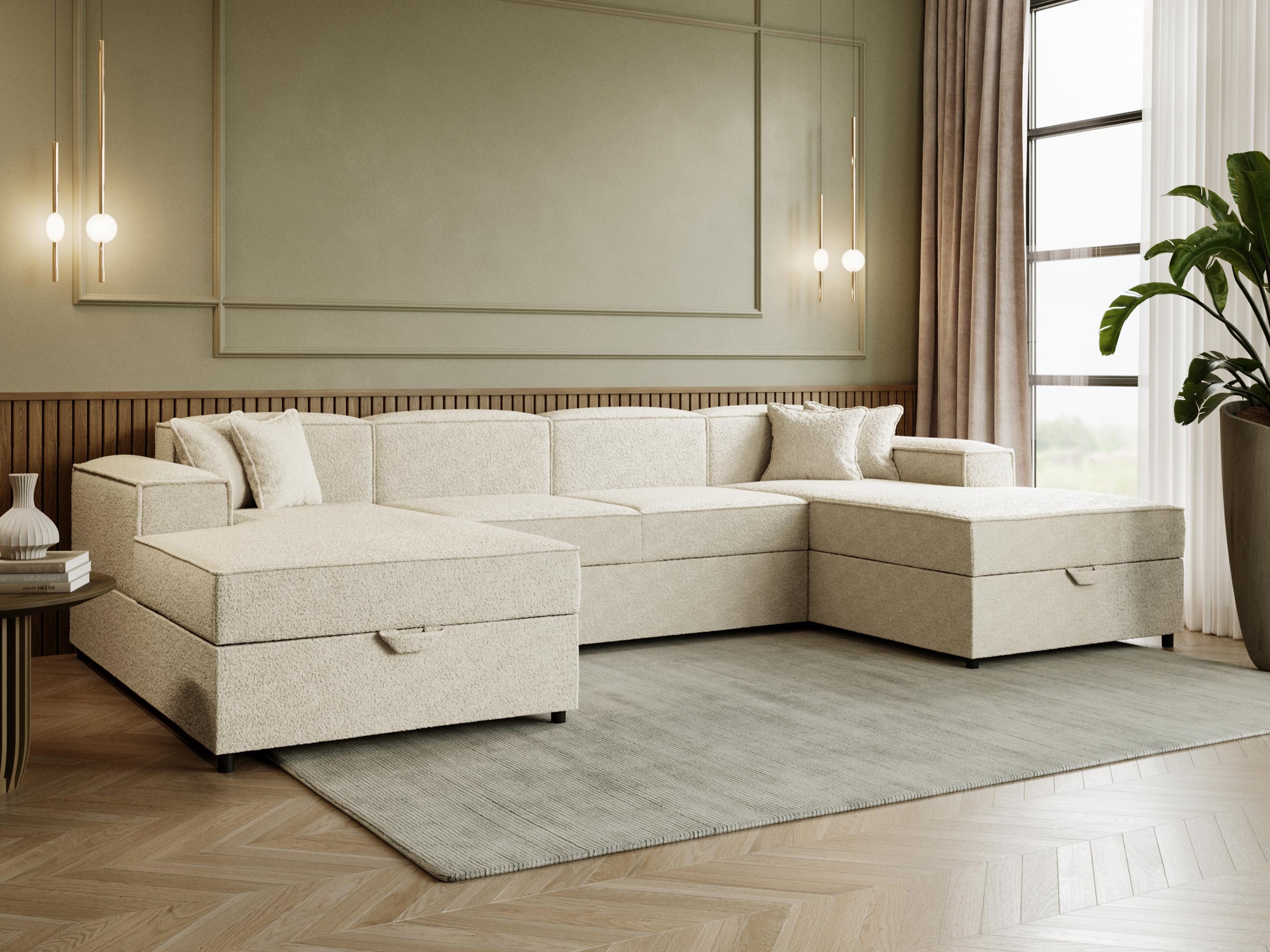 Corner sofa Clovis 115 (Coral 65)