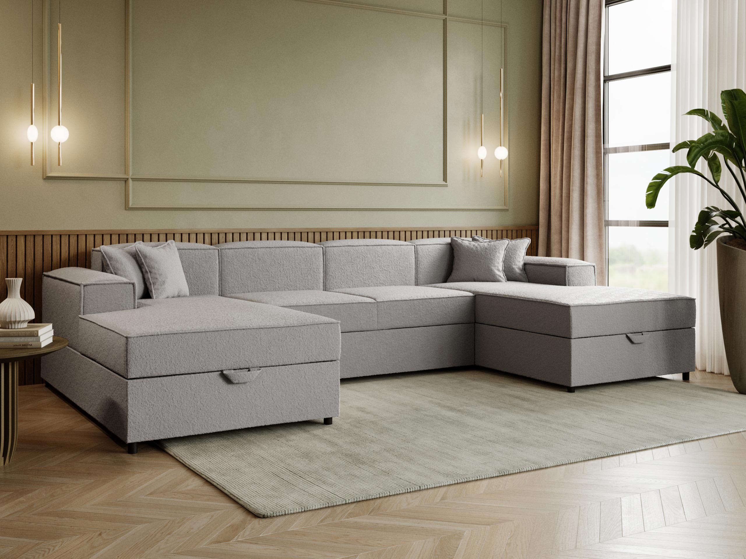 Corner sofa Clovis 115 (Coral 75)
