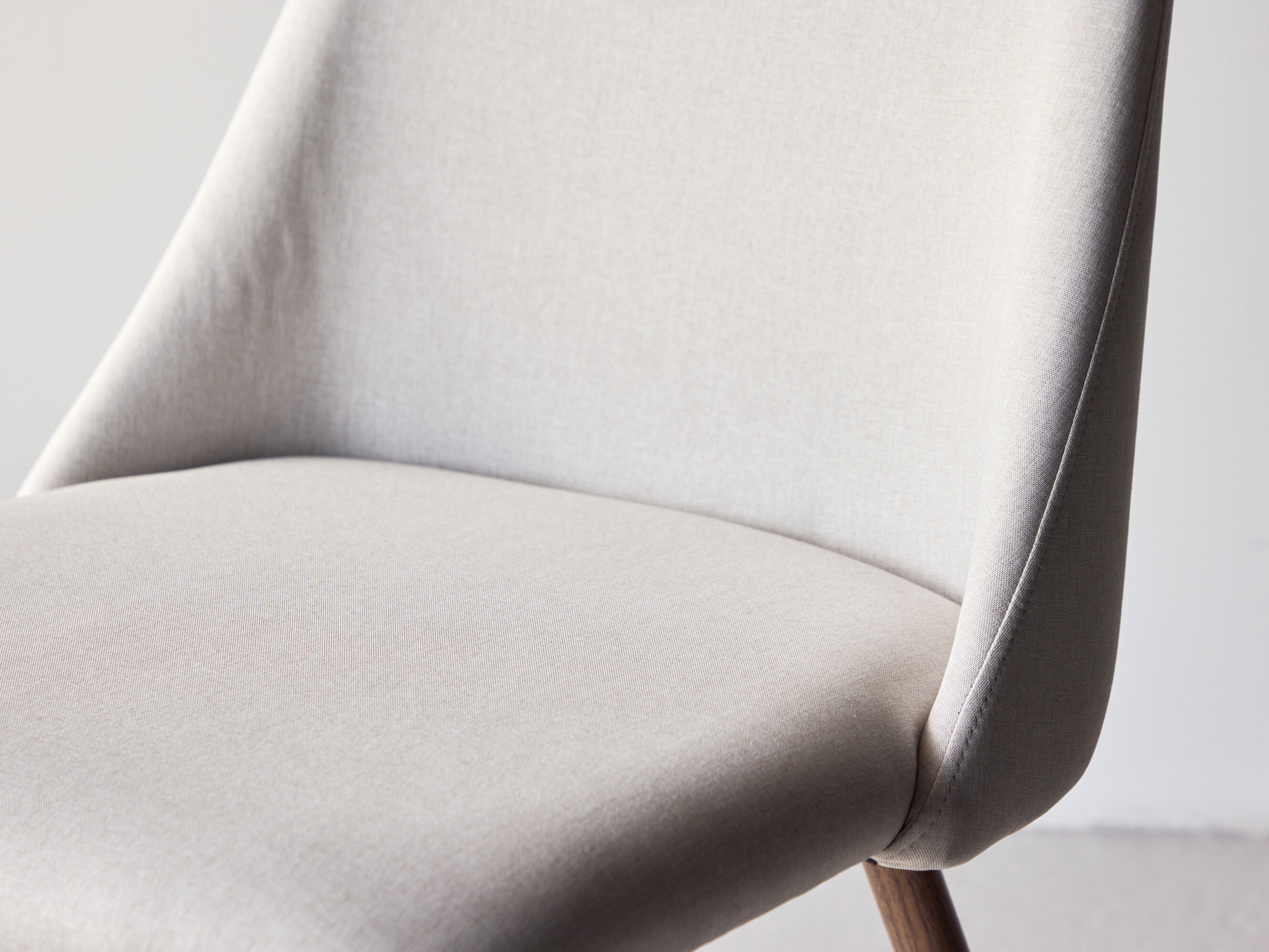 Chair Dallas 3886 (White + Brown)