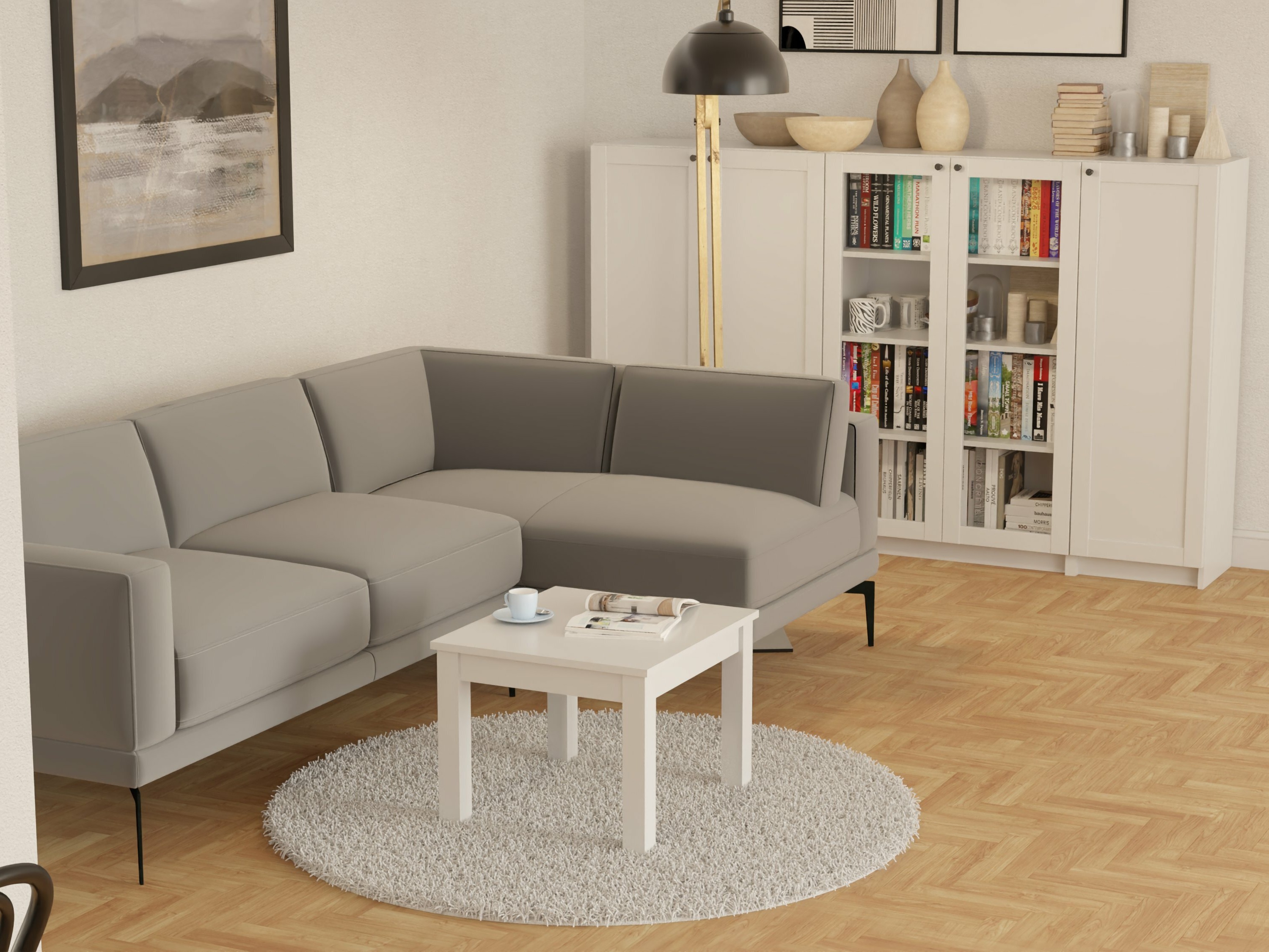 Coffee table Bristol 225 (White)