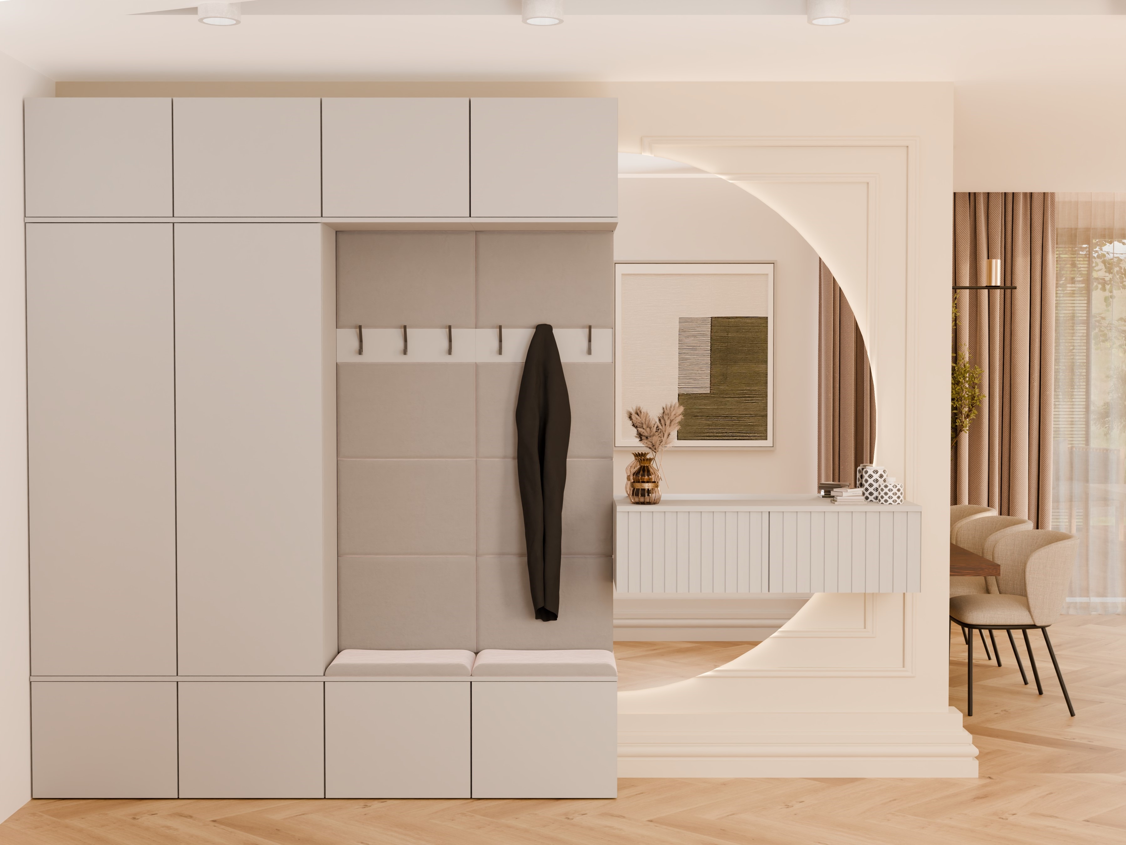 Hallway set Domtori 114 (Cashmere)
