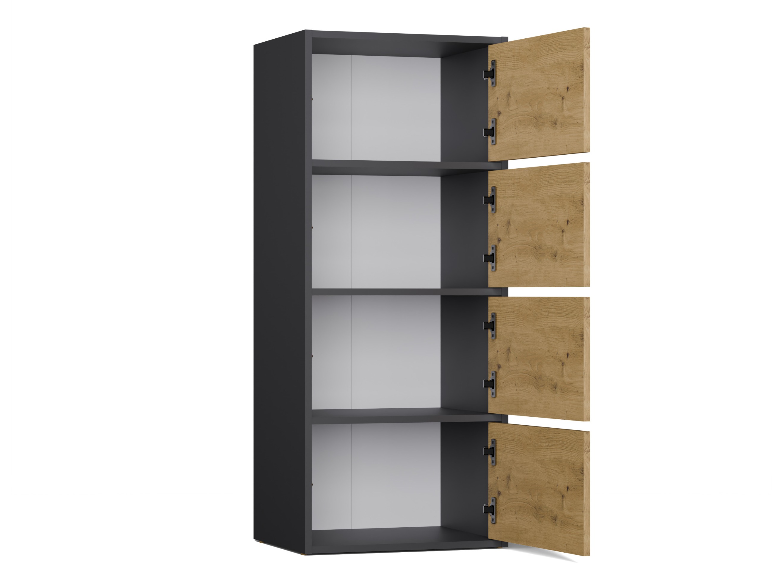 Sideboard Mandeville 298 (Anthracite + Artisan oak)