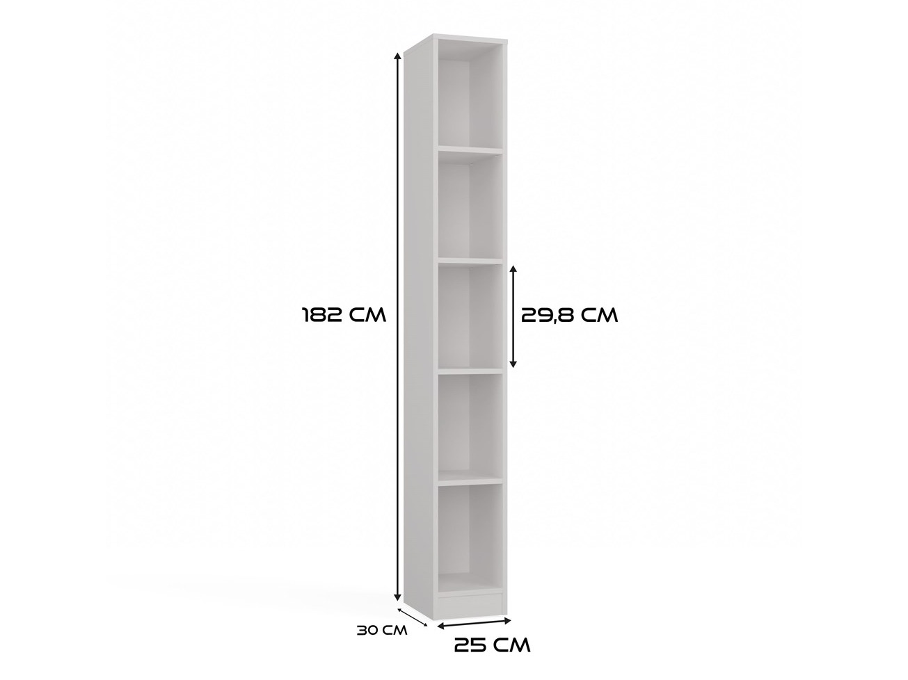 Bookcase Mandeville 308