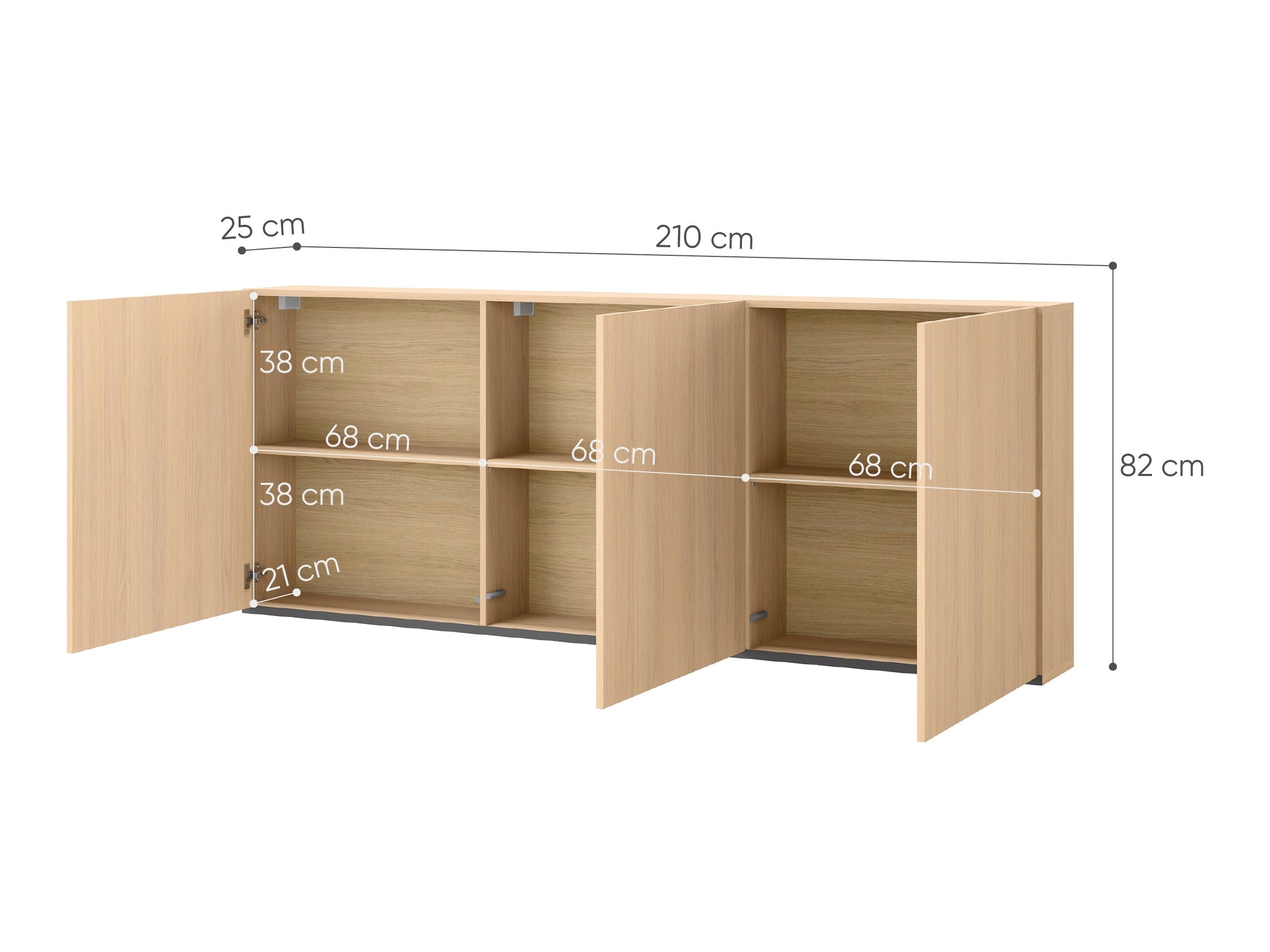 Wall cabinet Evareve 105