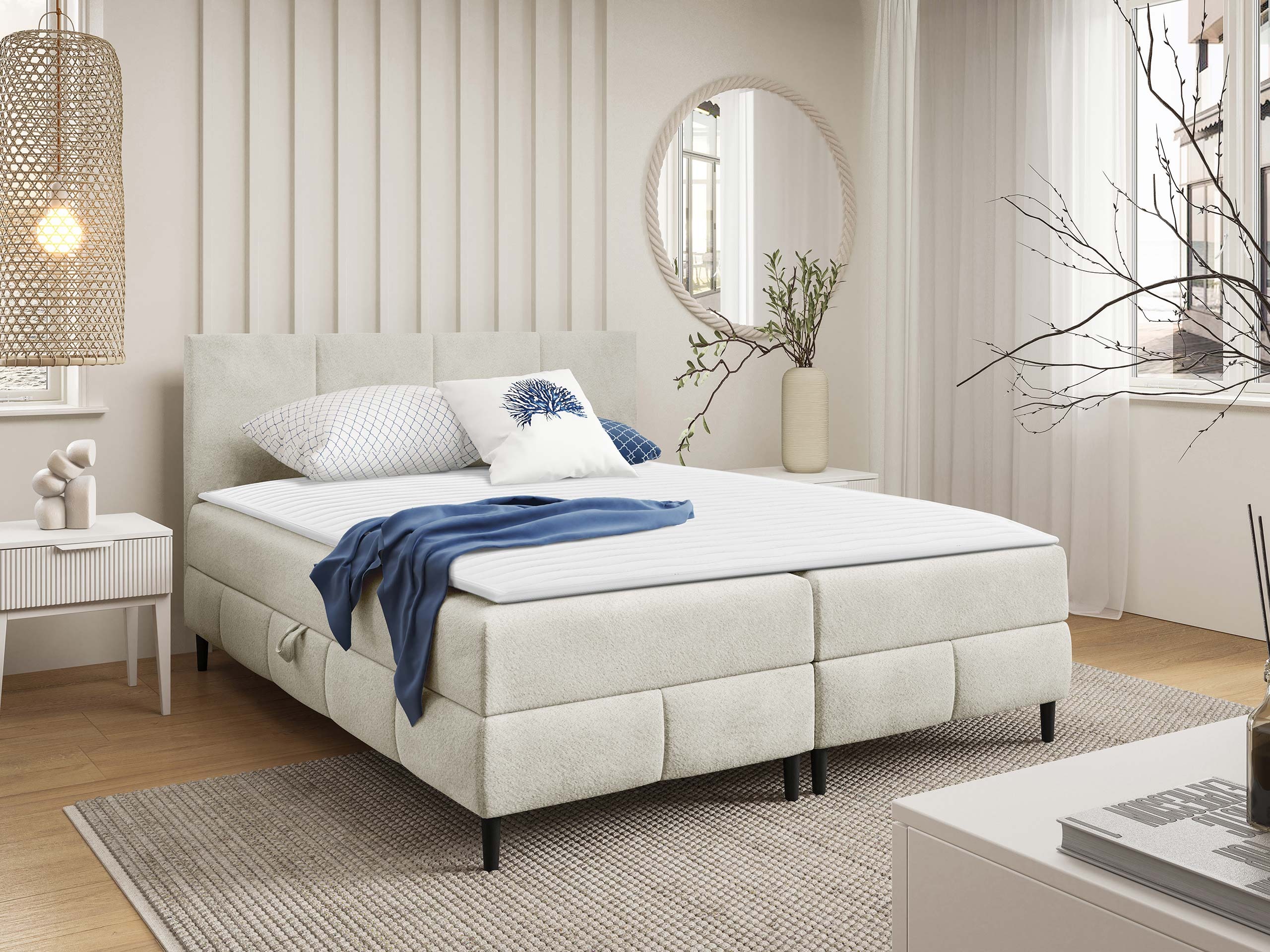 Continental bed Rivus I (Coral 15)